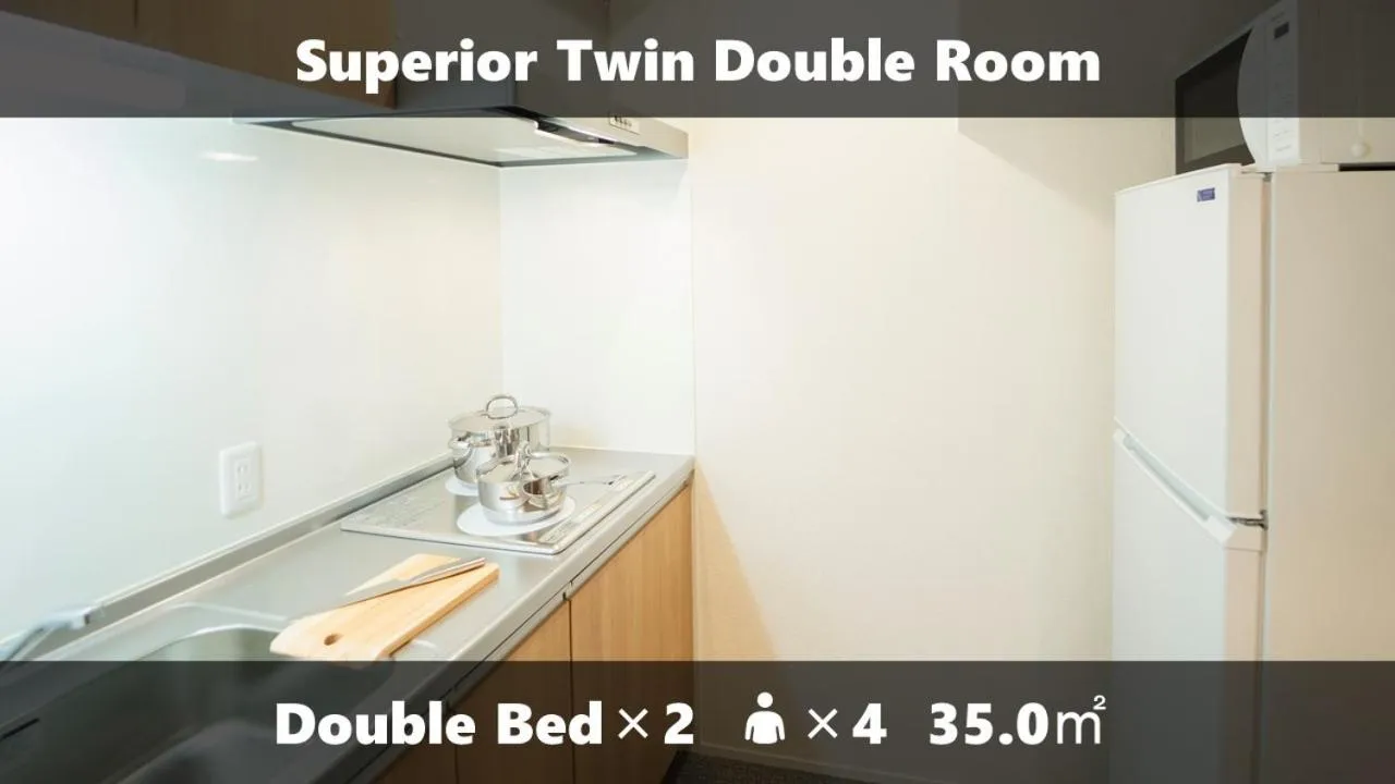 Photo of the whole room in Vieuno Stay Hakata 1