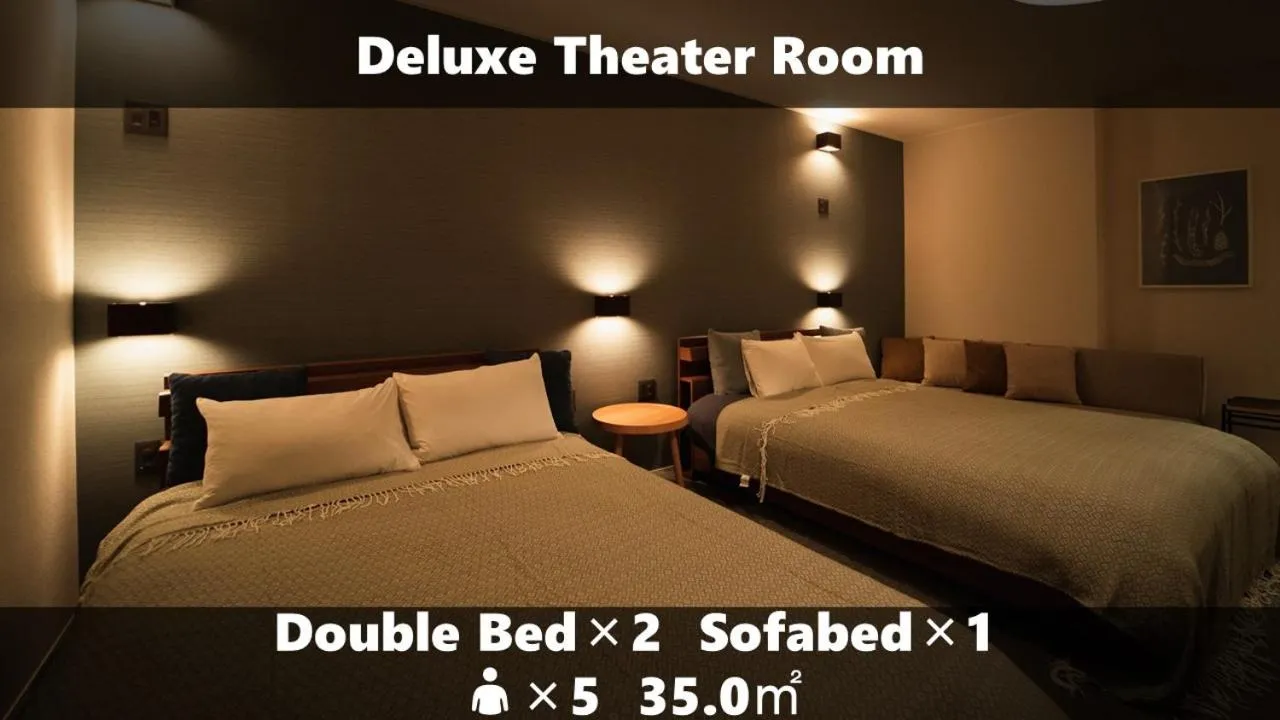 Photo of the whole room, Bed in Vieuno Stay Hakata 1