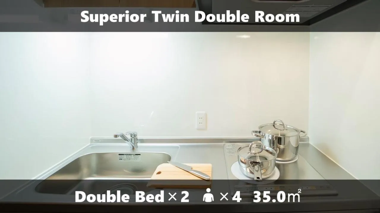 Photo of the whole room in Vieuno Stay Hakata 1