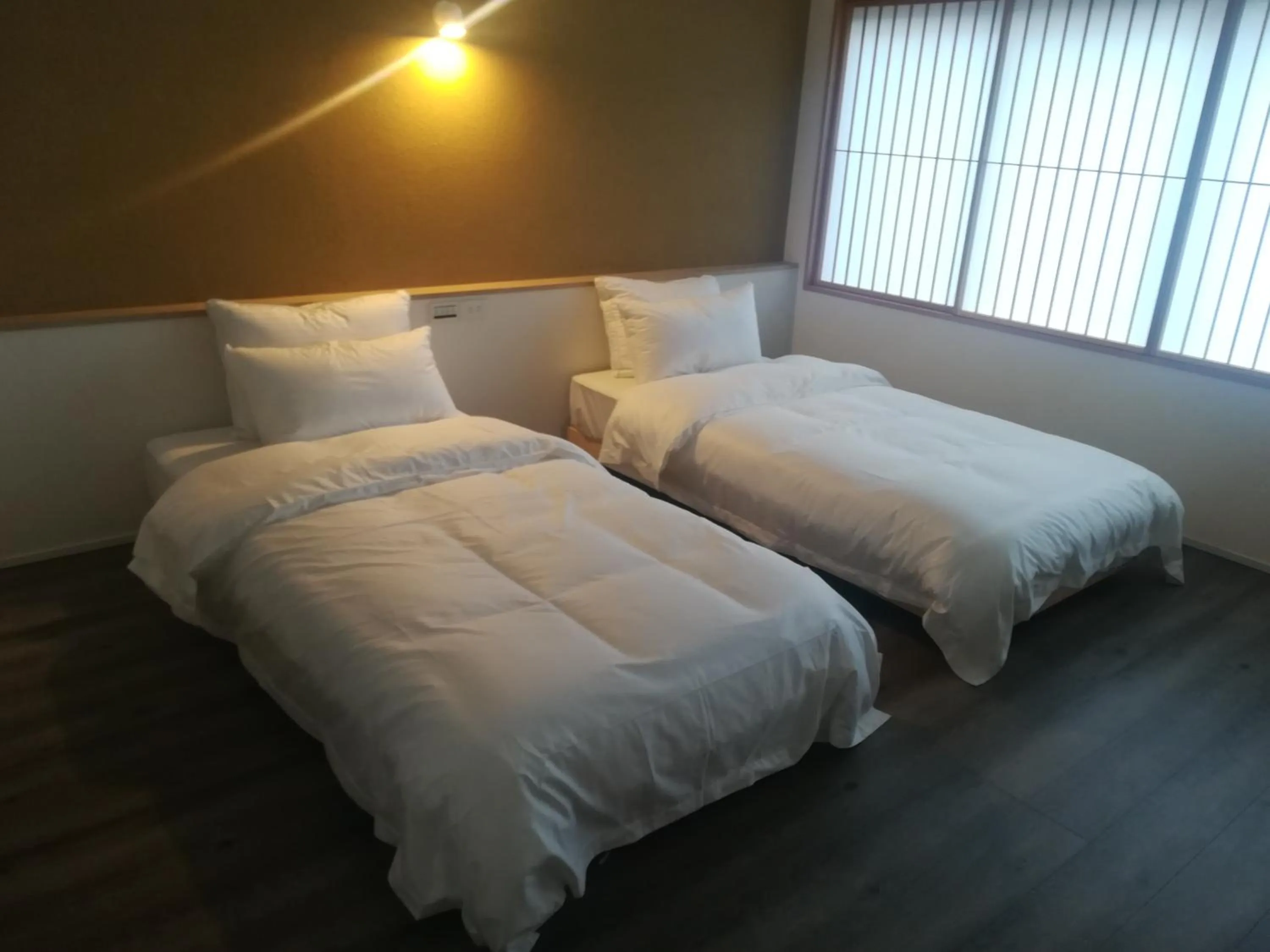 Bed in Hotel Shun
