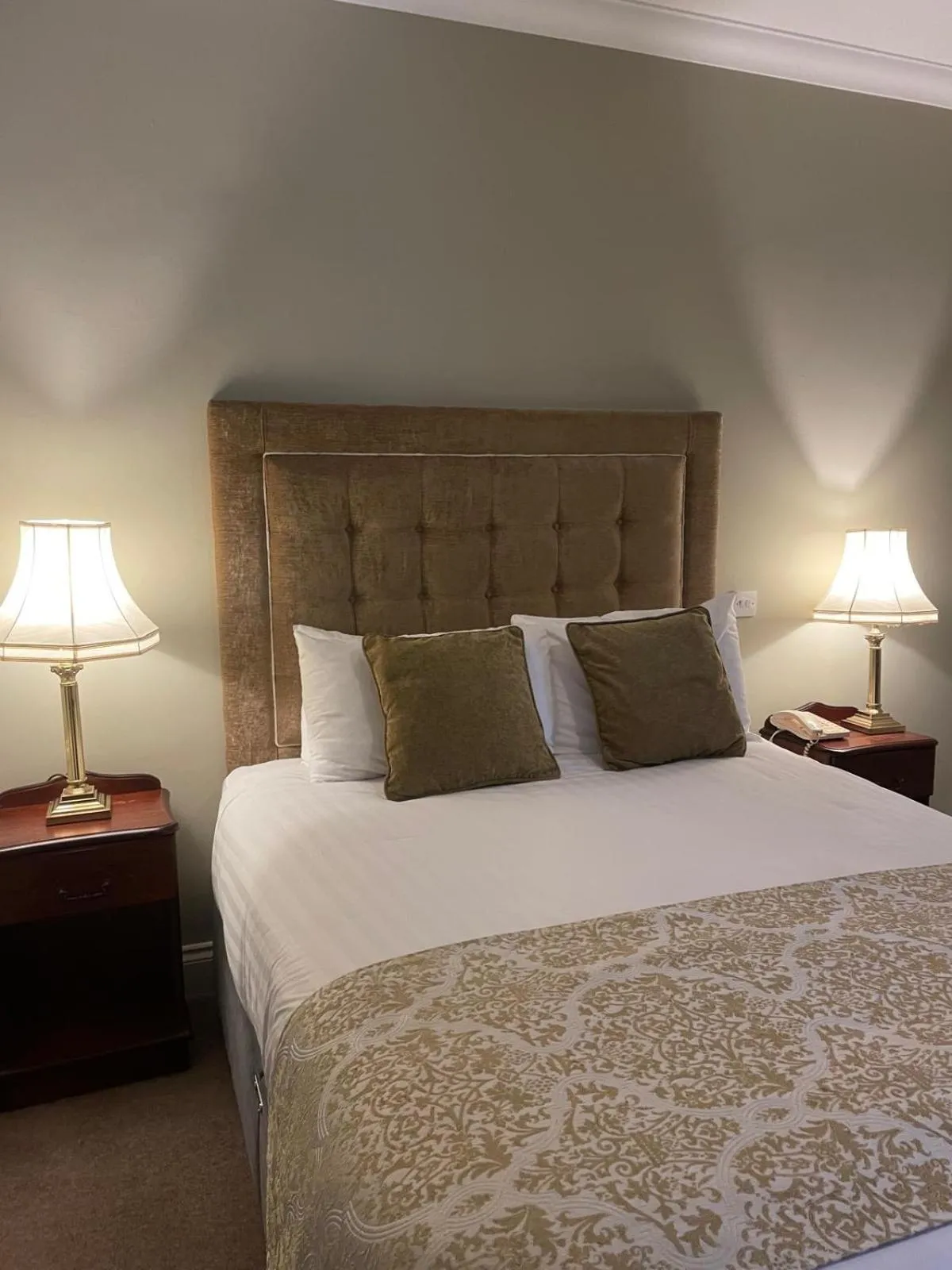 Bed in An Chúirt Hotel, Gweedore, Donegal