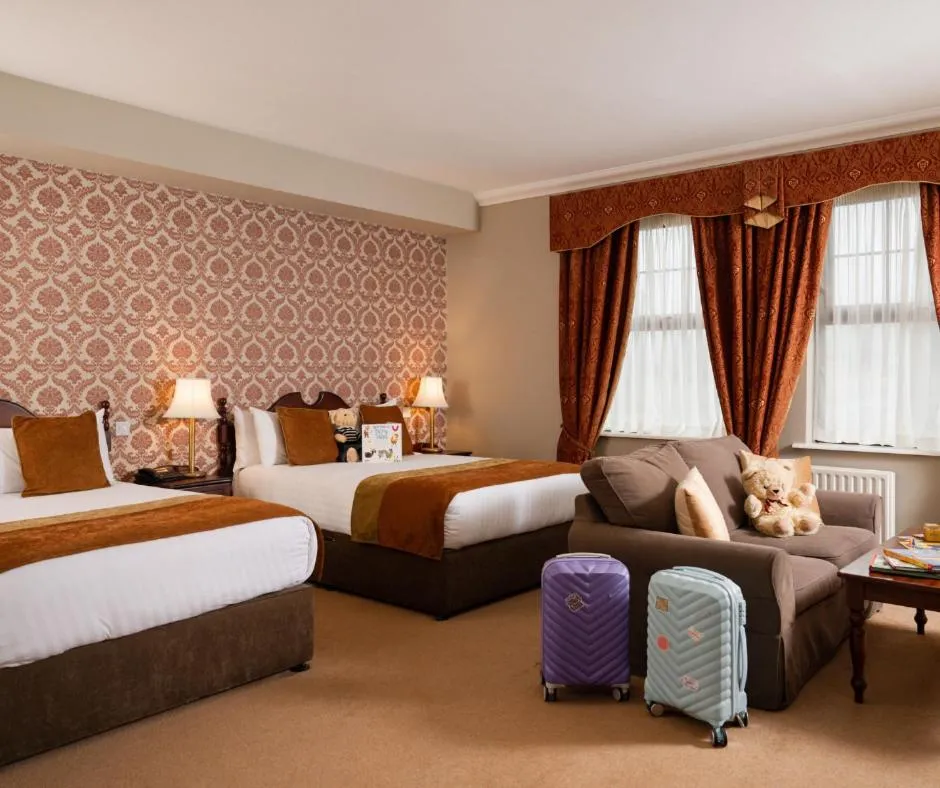 Bed in An Chúirt Hotel, Gweedore, Donegal