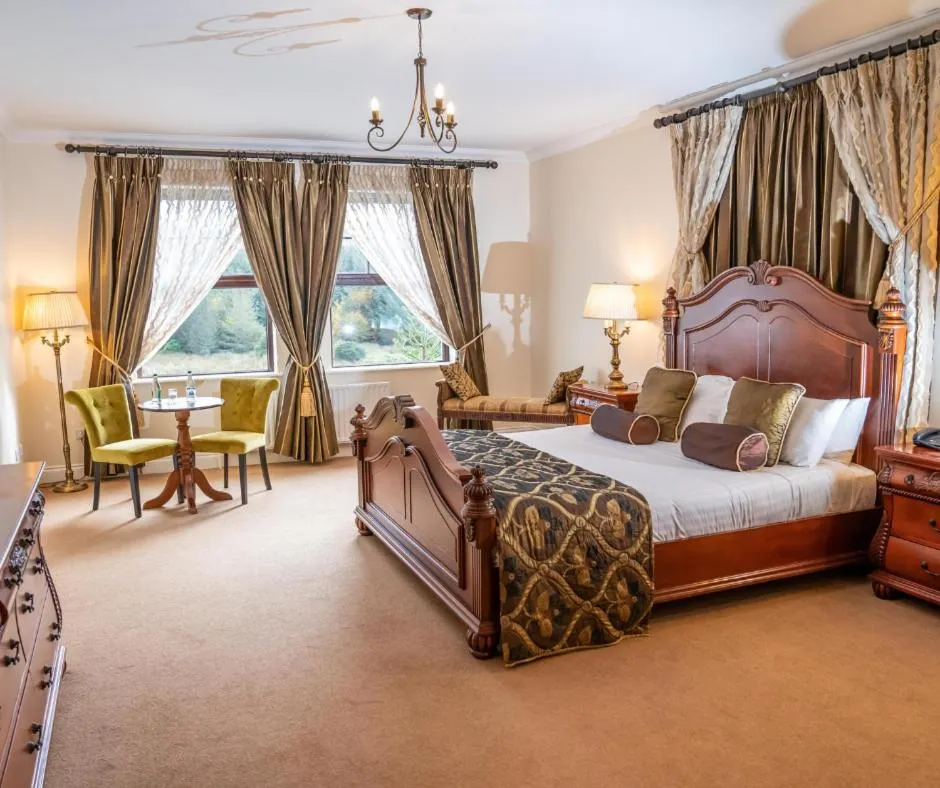 Bed in An Chúirt Hotel, Gweedore, Donegal