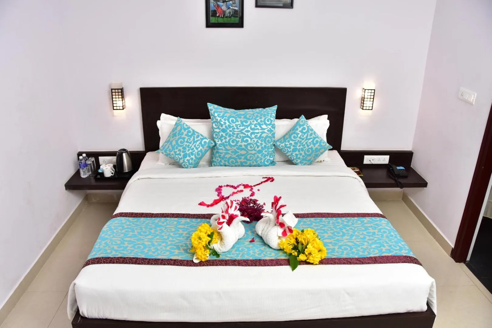 Bed in AGS HOLIDAY RESORTS