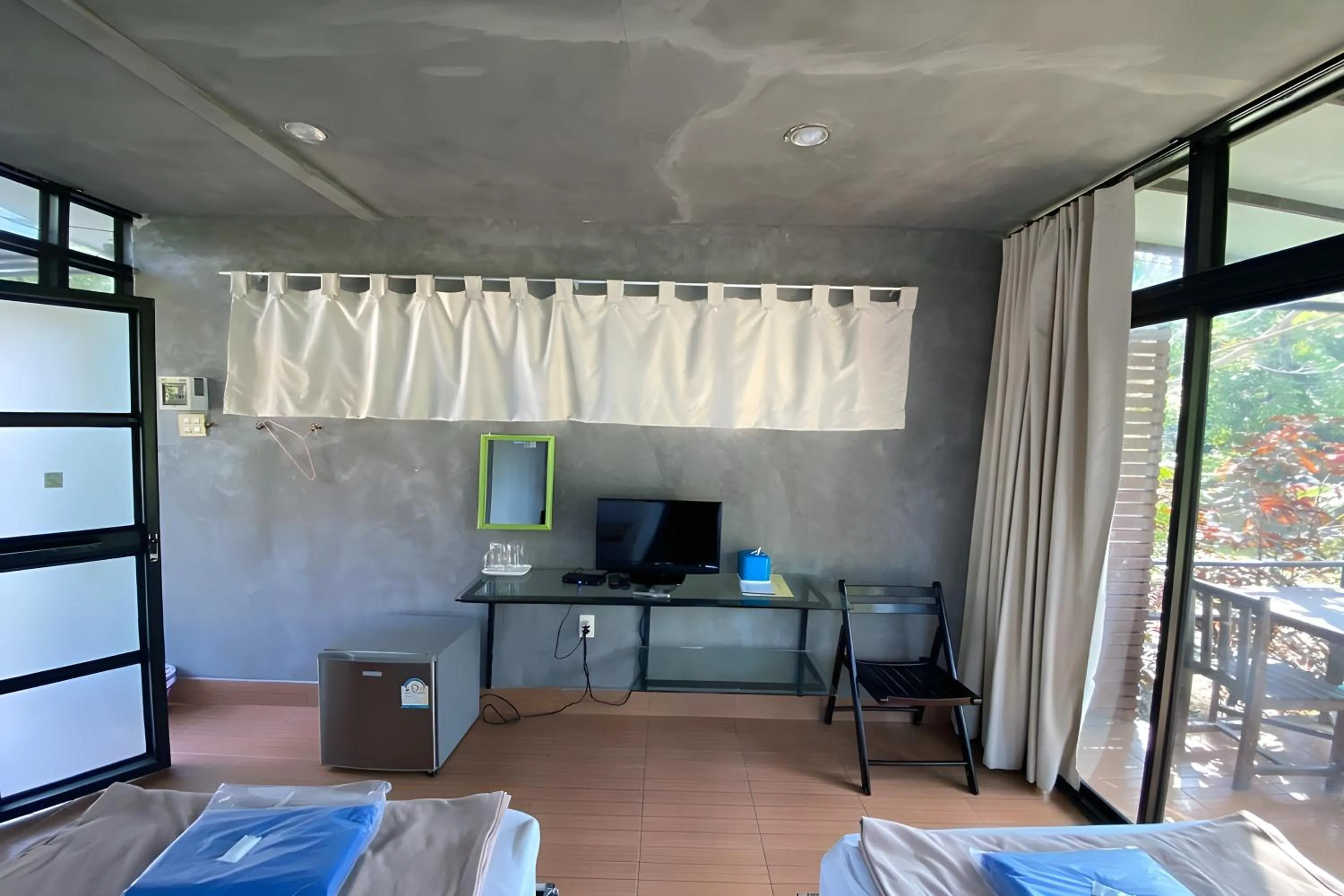 Bedroom, Bed in Baan Rim Nam Resort