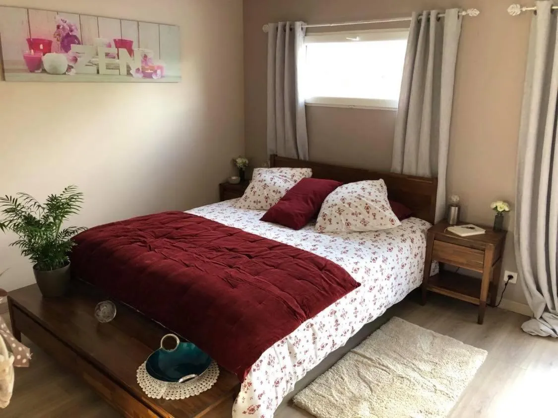 Bed in La suite des charmelines