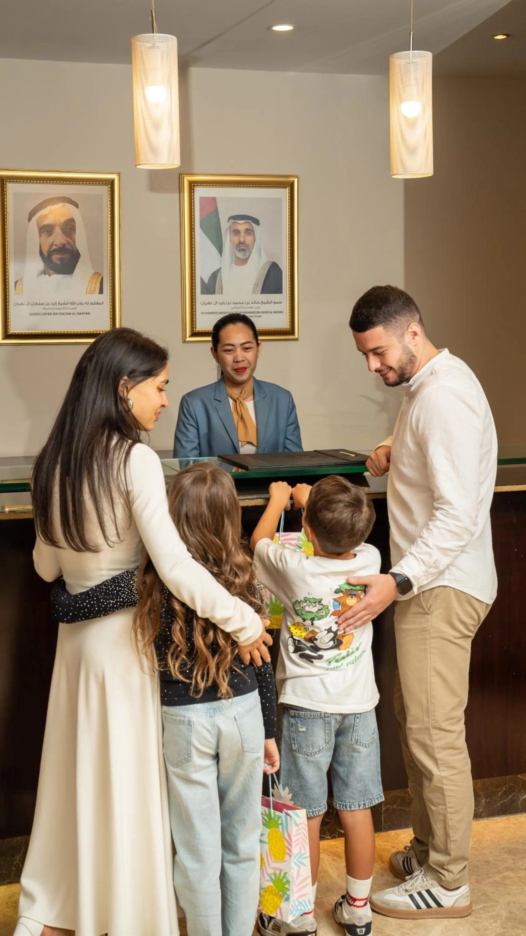 Lobby or reception in Metropolitan Al Mafraq Hotel