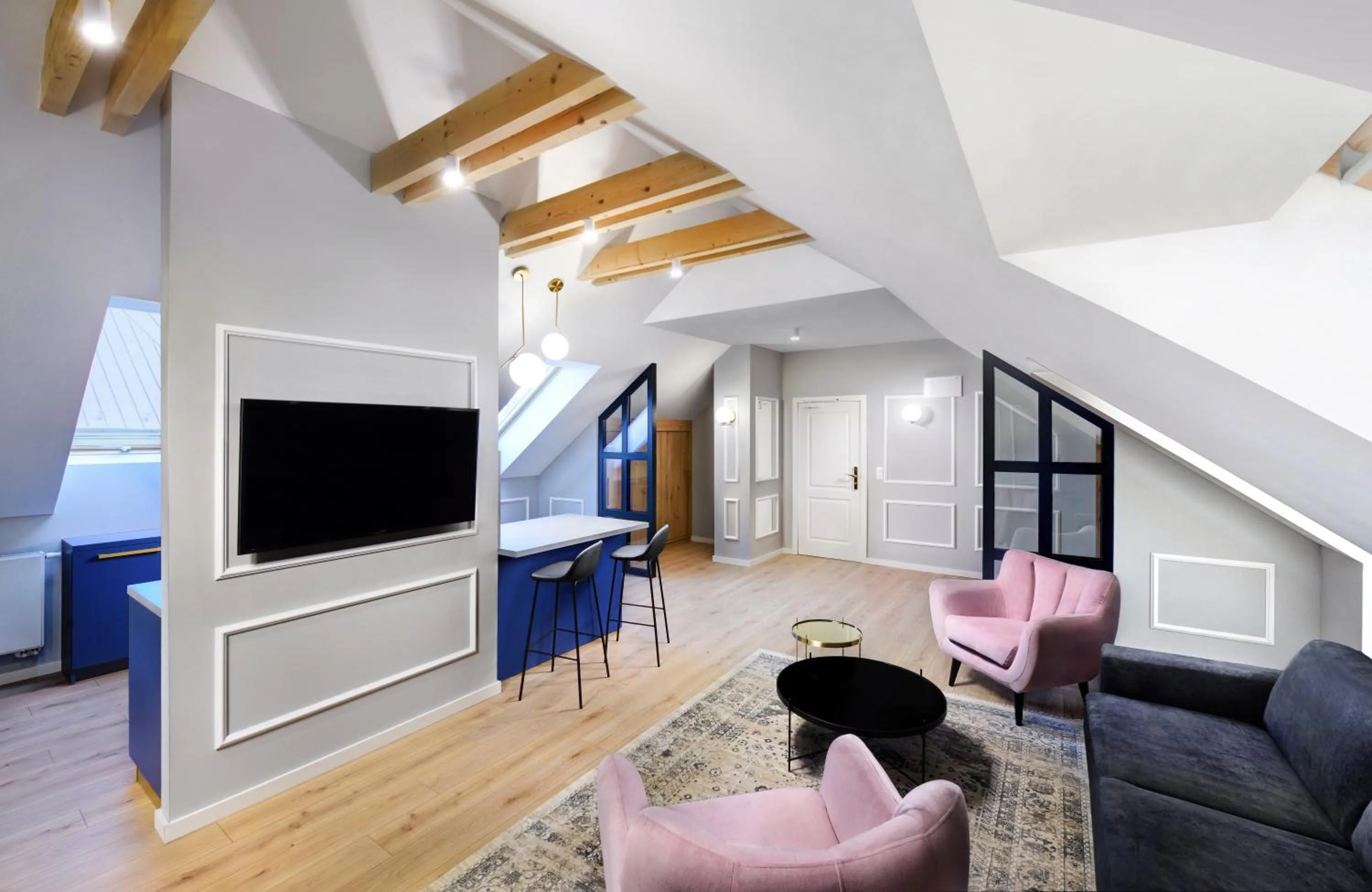 Living room in Kalix Boutique Hotel