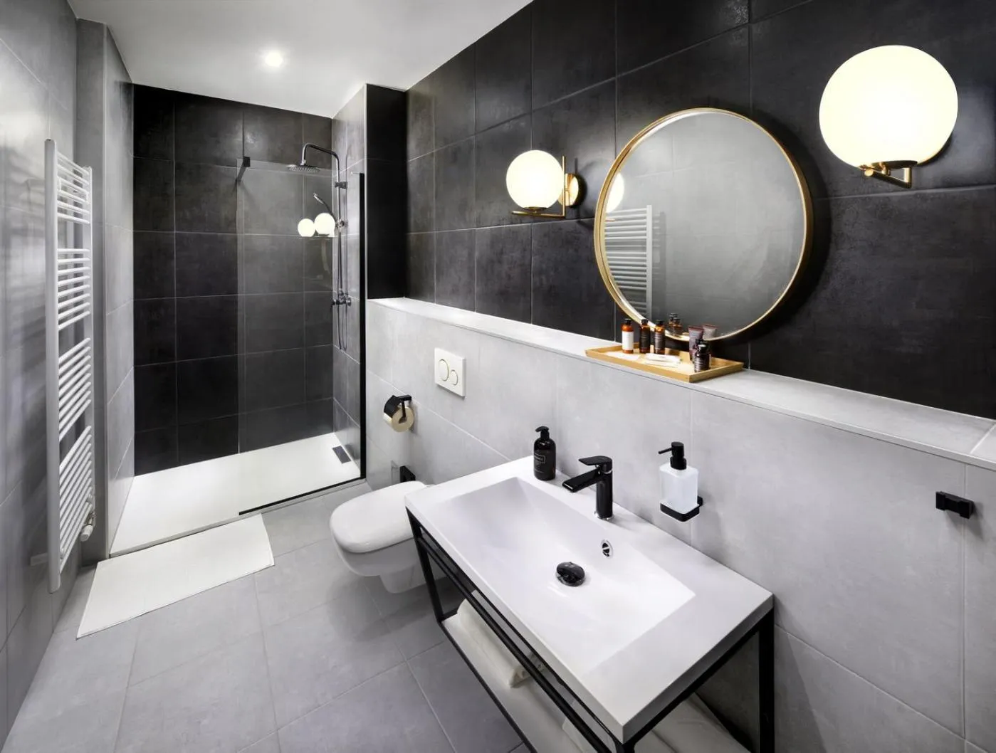 Shower in Kalix Boutique Hotel