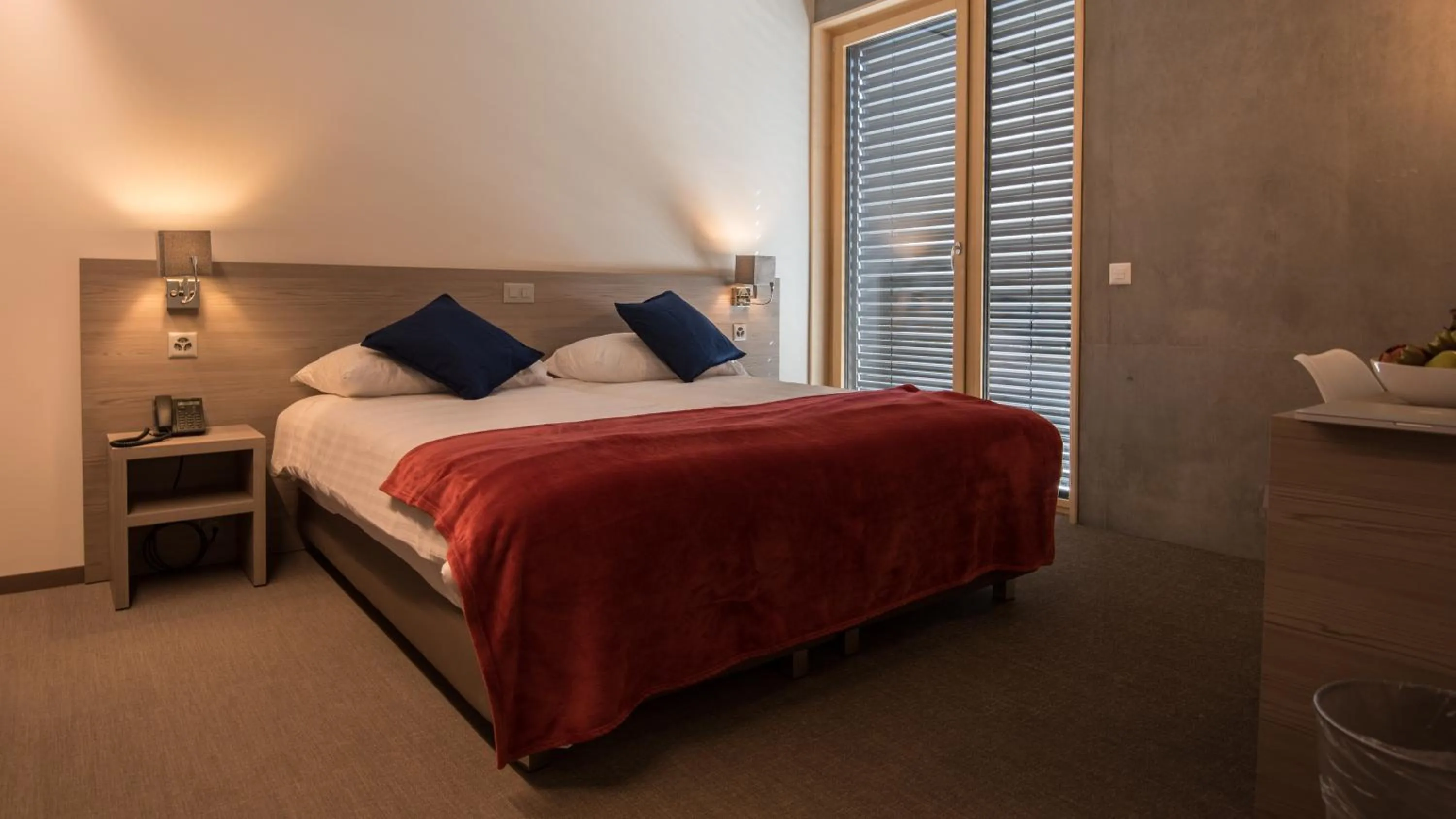 Bed in The Bowling Hotel