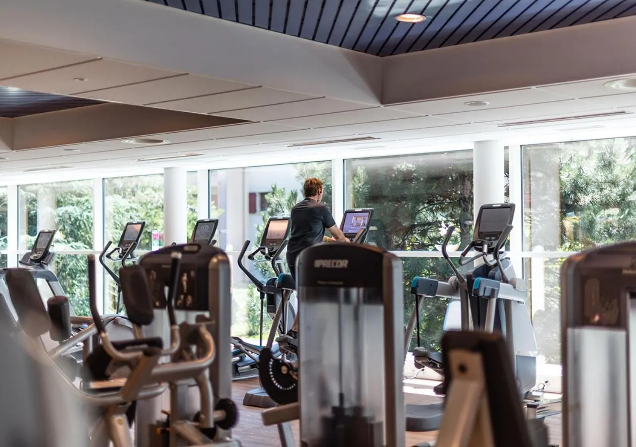 Fitness centre/facilities in Hôtel des Bains de Saillon