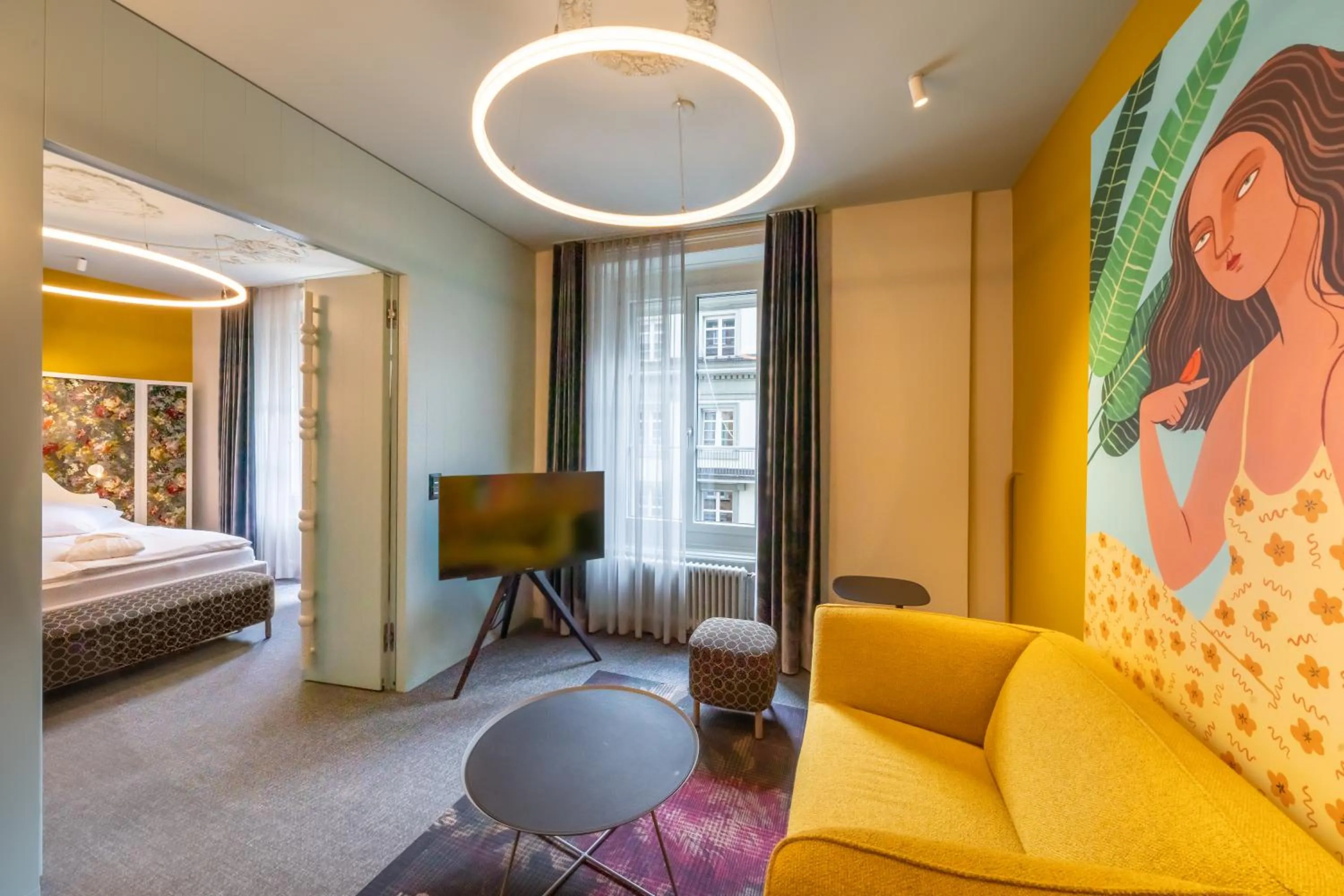 Bed in Hotel Continental Park