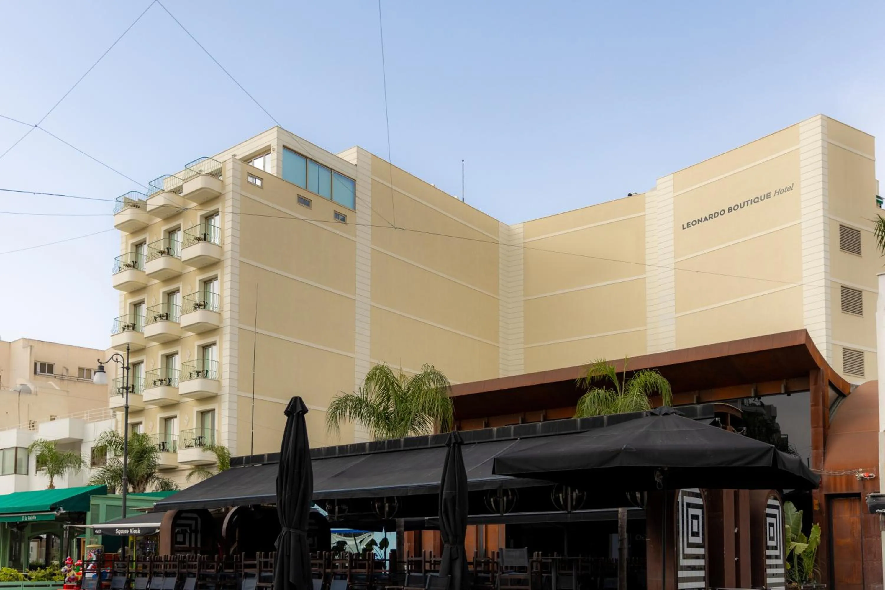 Property building in Leonardo Boutique Hotel Larnaca
