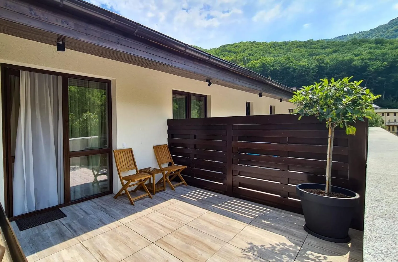 Natural landscape in Hotel IZVOARE Caciulata