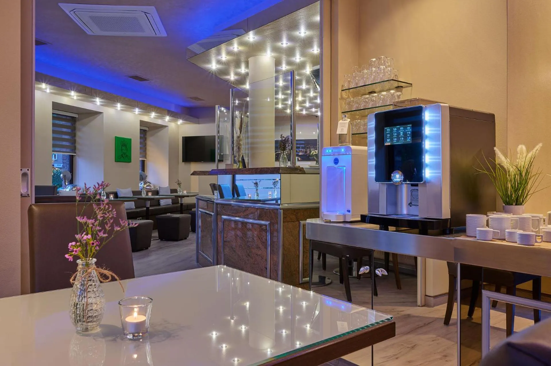 Lobby or reception in Cityhotel Kaiser Karl Aachen