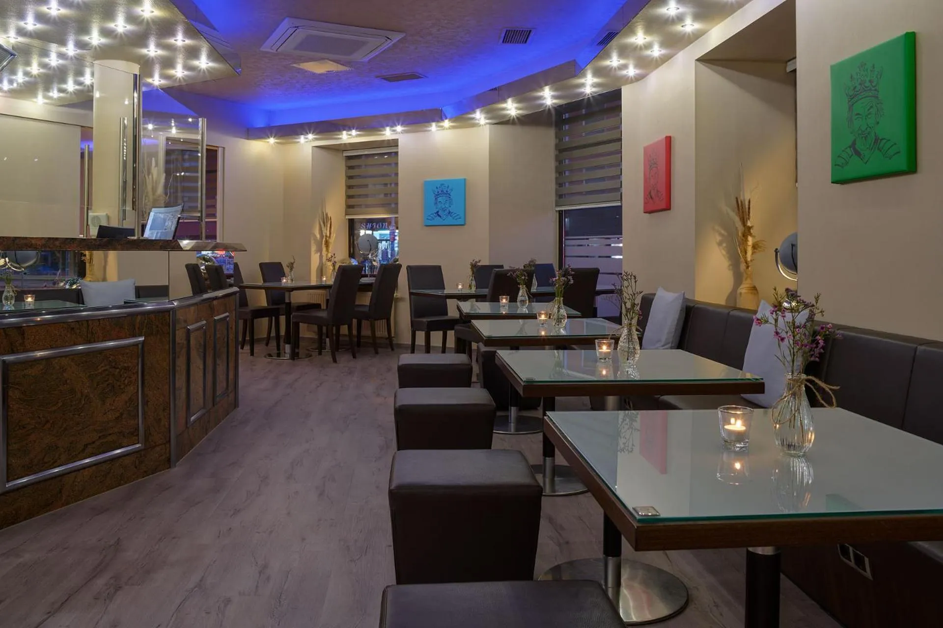 Lobby or reception in Cityhotel Kaiser Karl Aachen