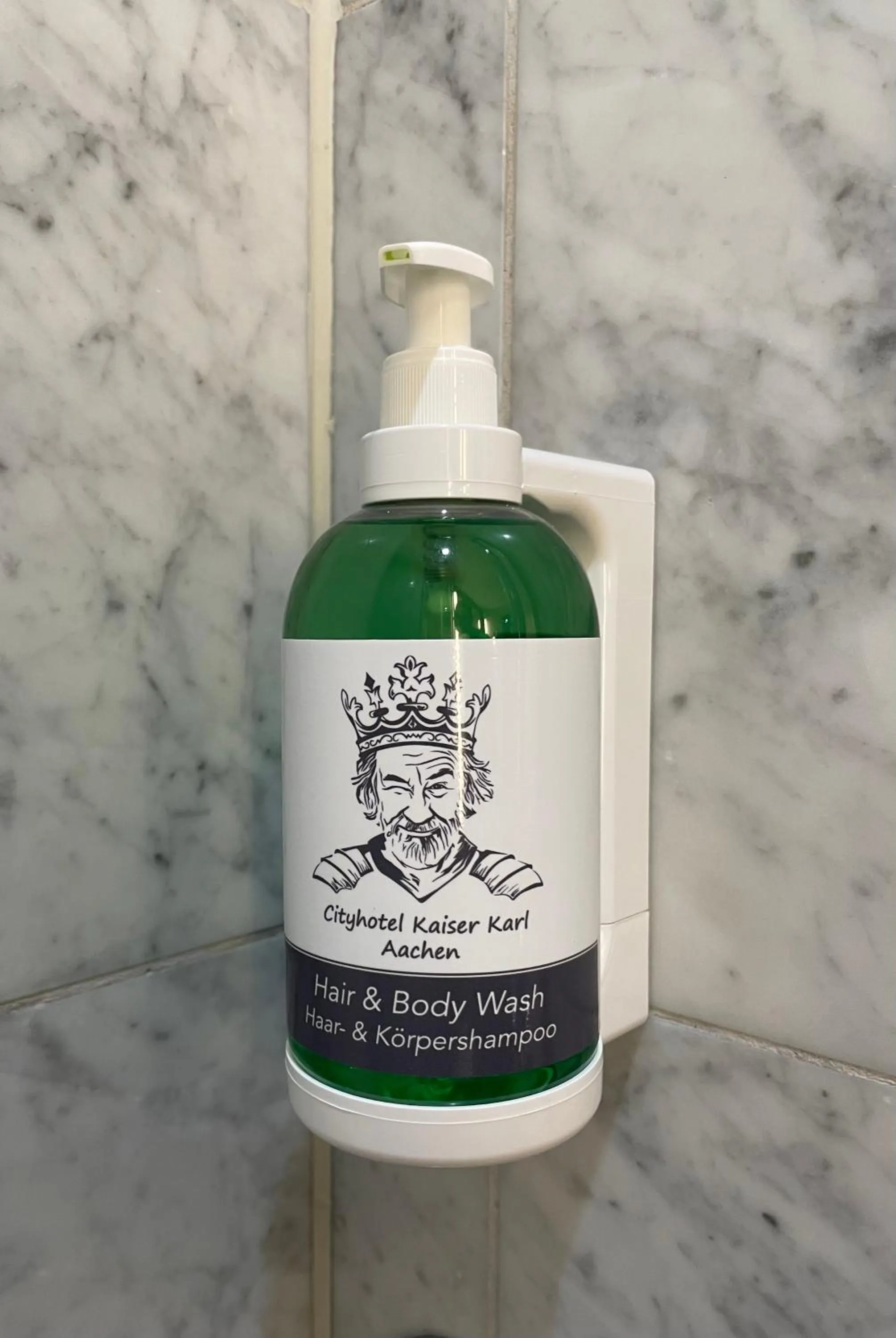 Bathroom in Cityhotel Kaiser Karl Aachen