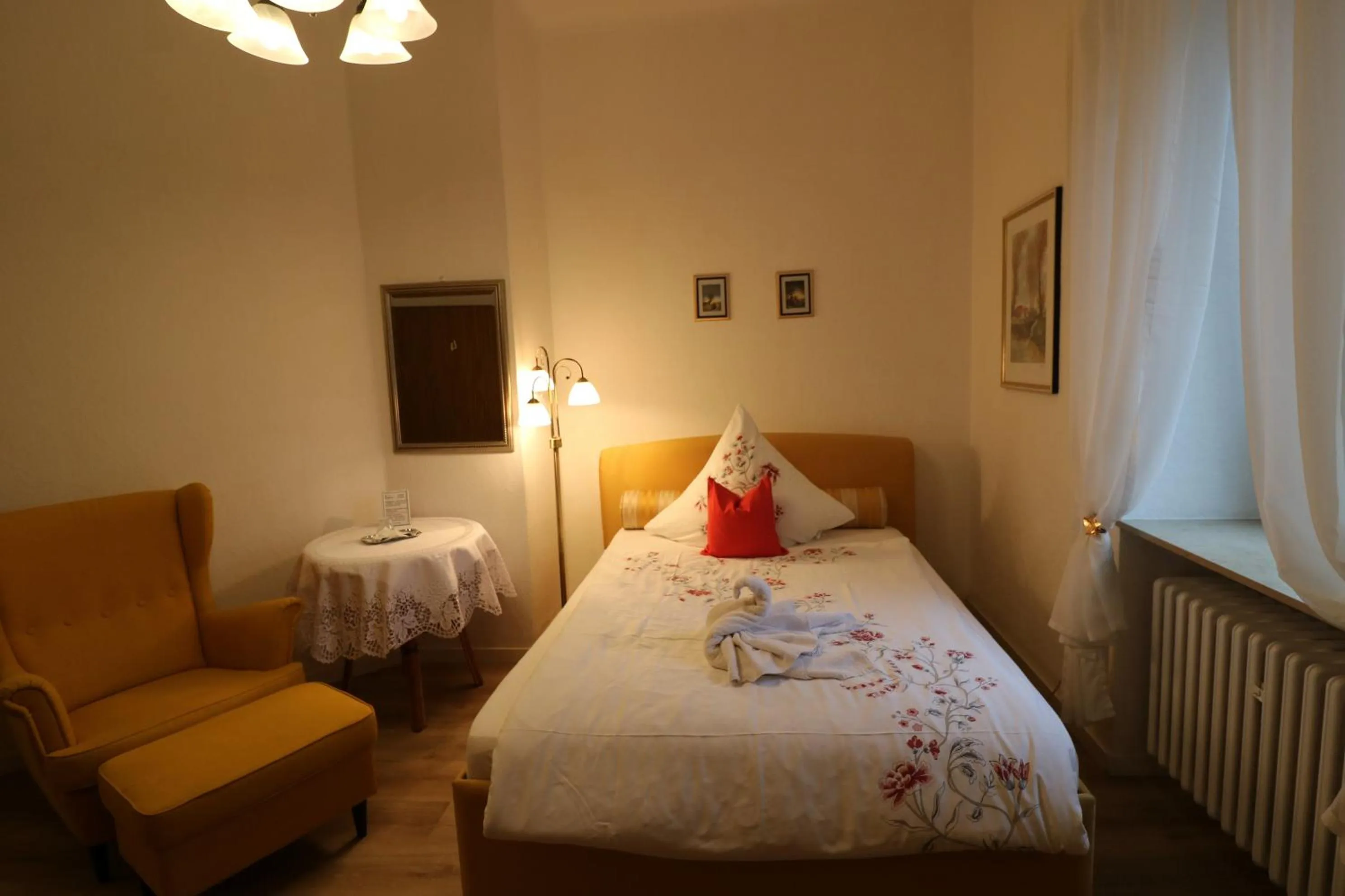 Bedroom, Bed in Villa Amber