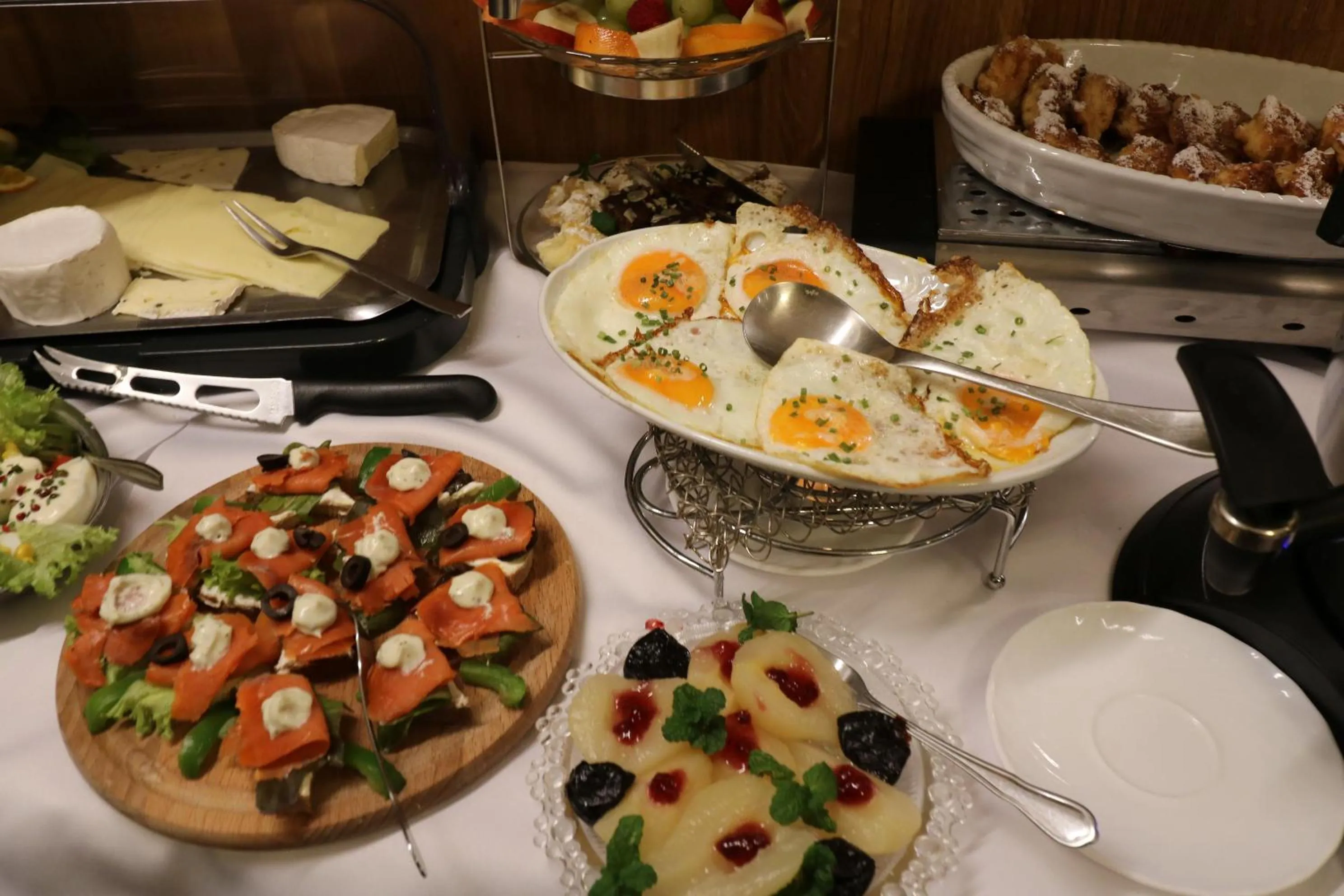 Food close-up in Villa Amber