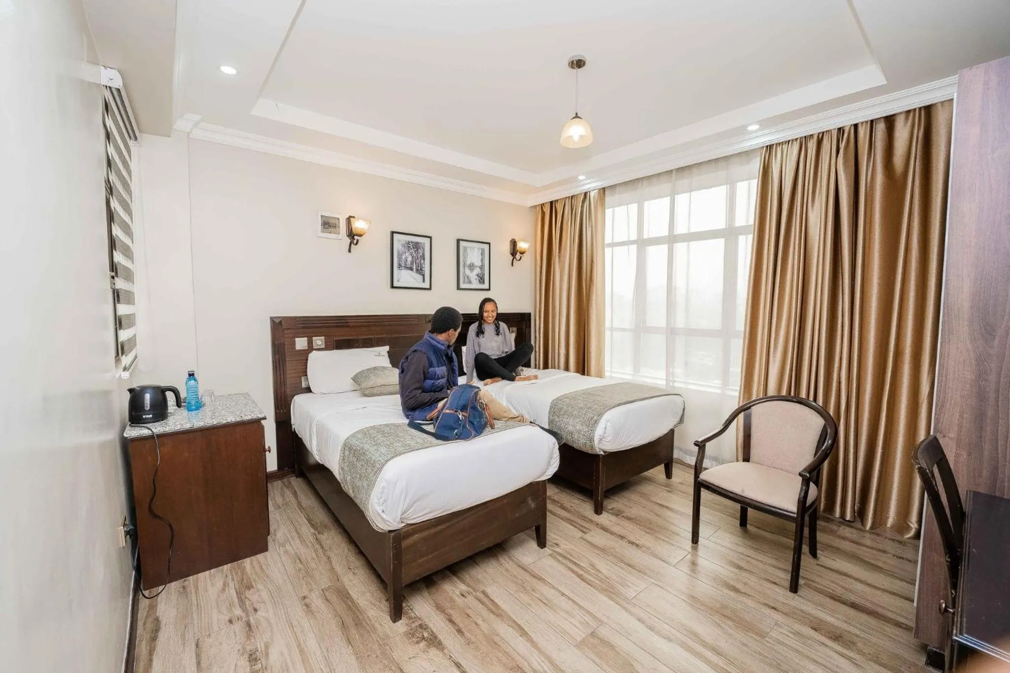 Bedroom in Hemak Suites