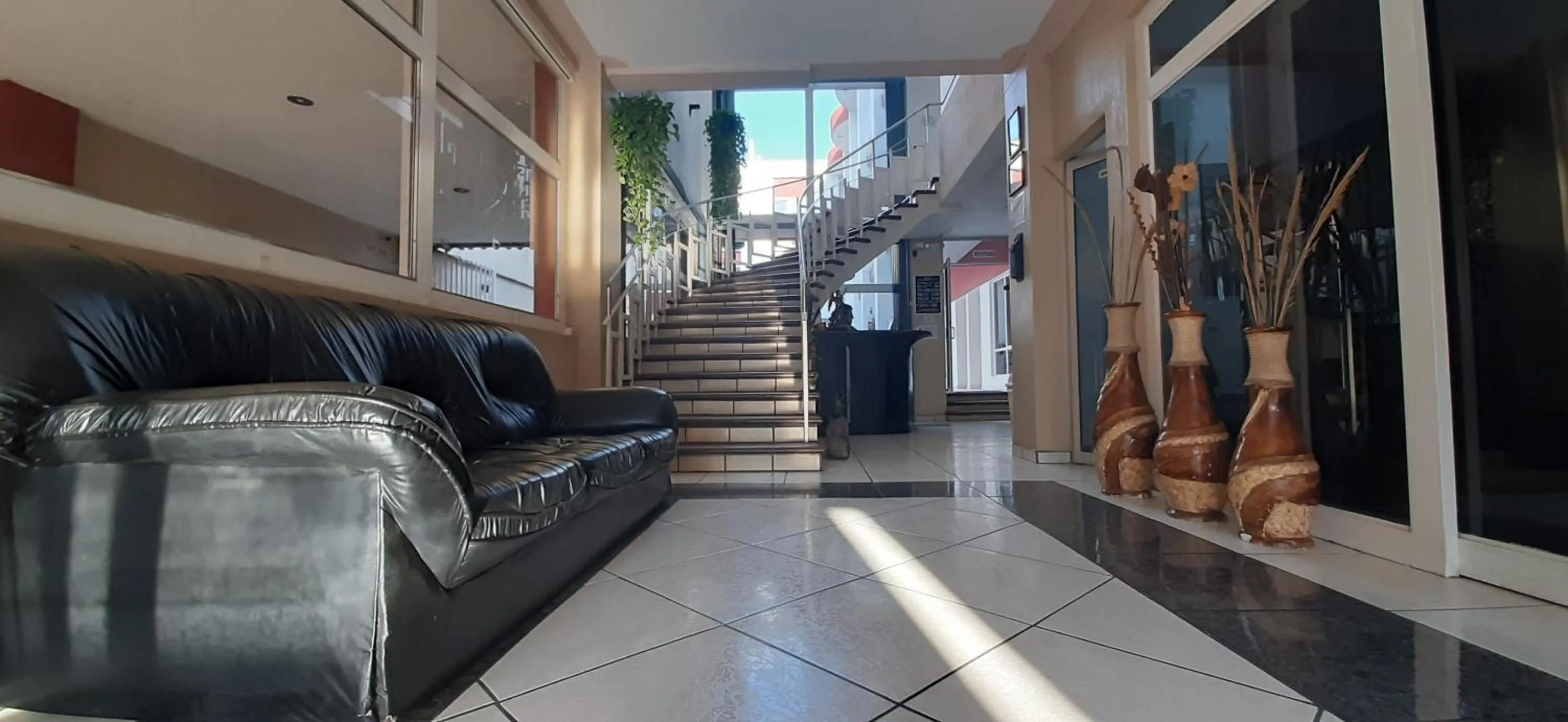 Lobby or reception in Hotel San Miguel