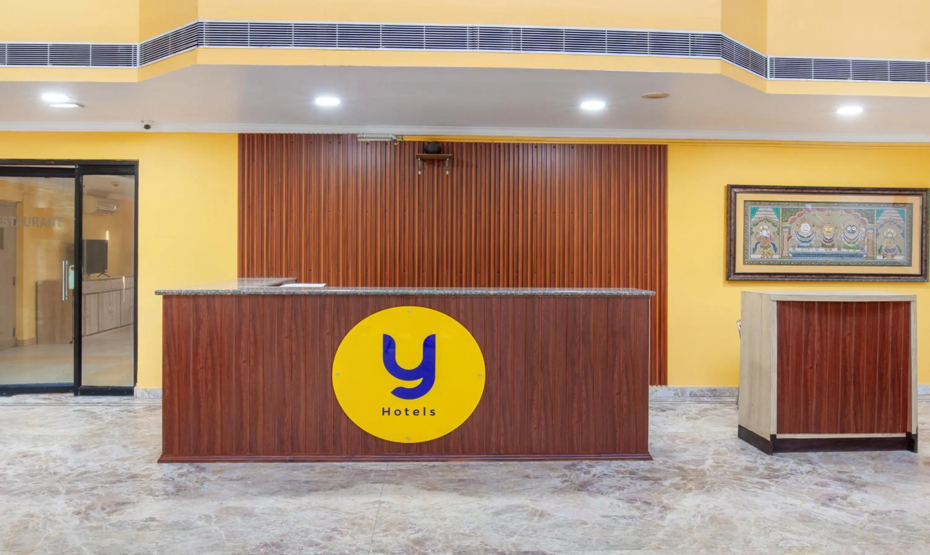 Lobby or reception in Treebo Y Hotels Elite, Khandagiri