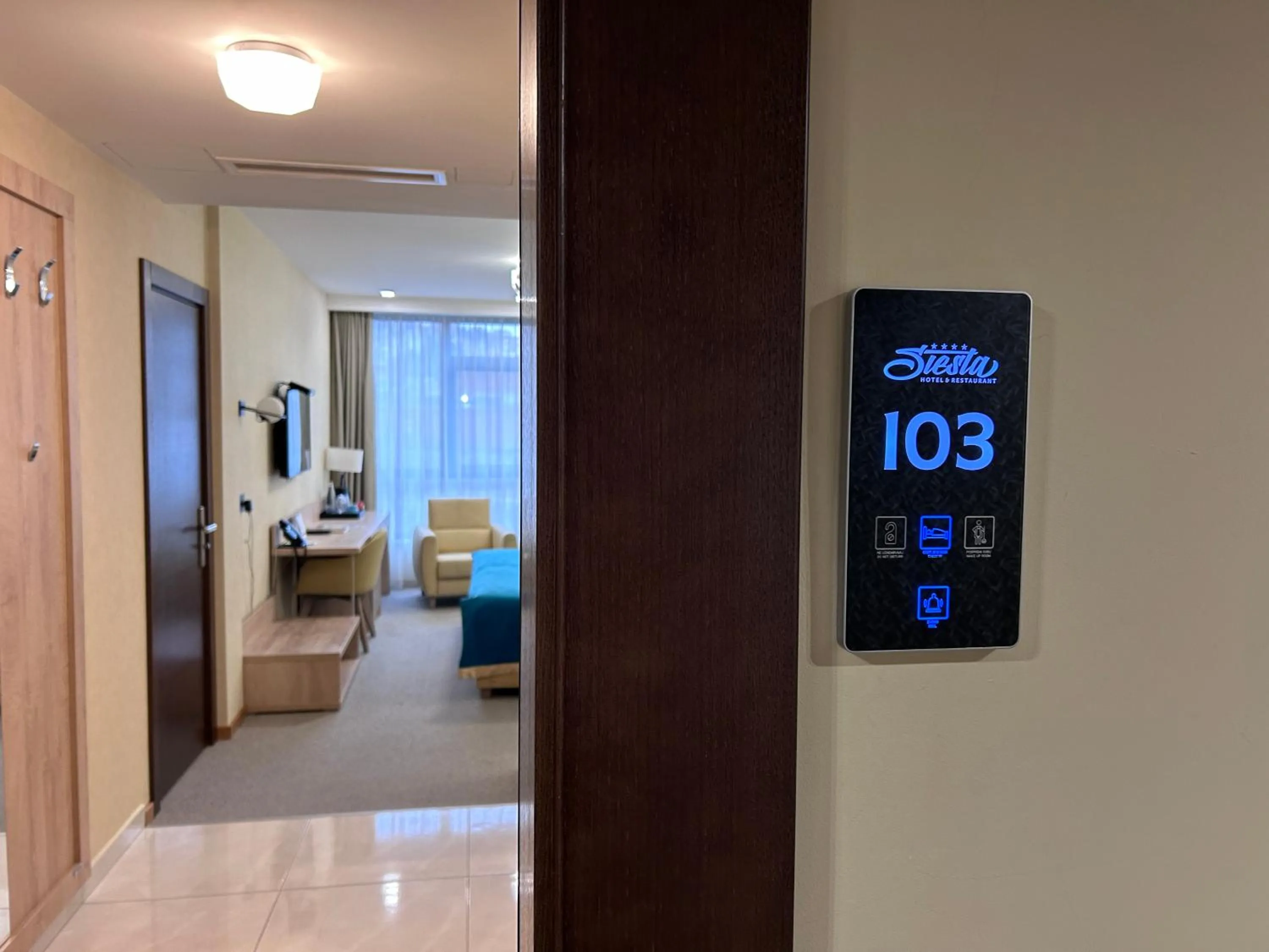 Photo of the whole room in Hotel Siesta