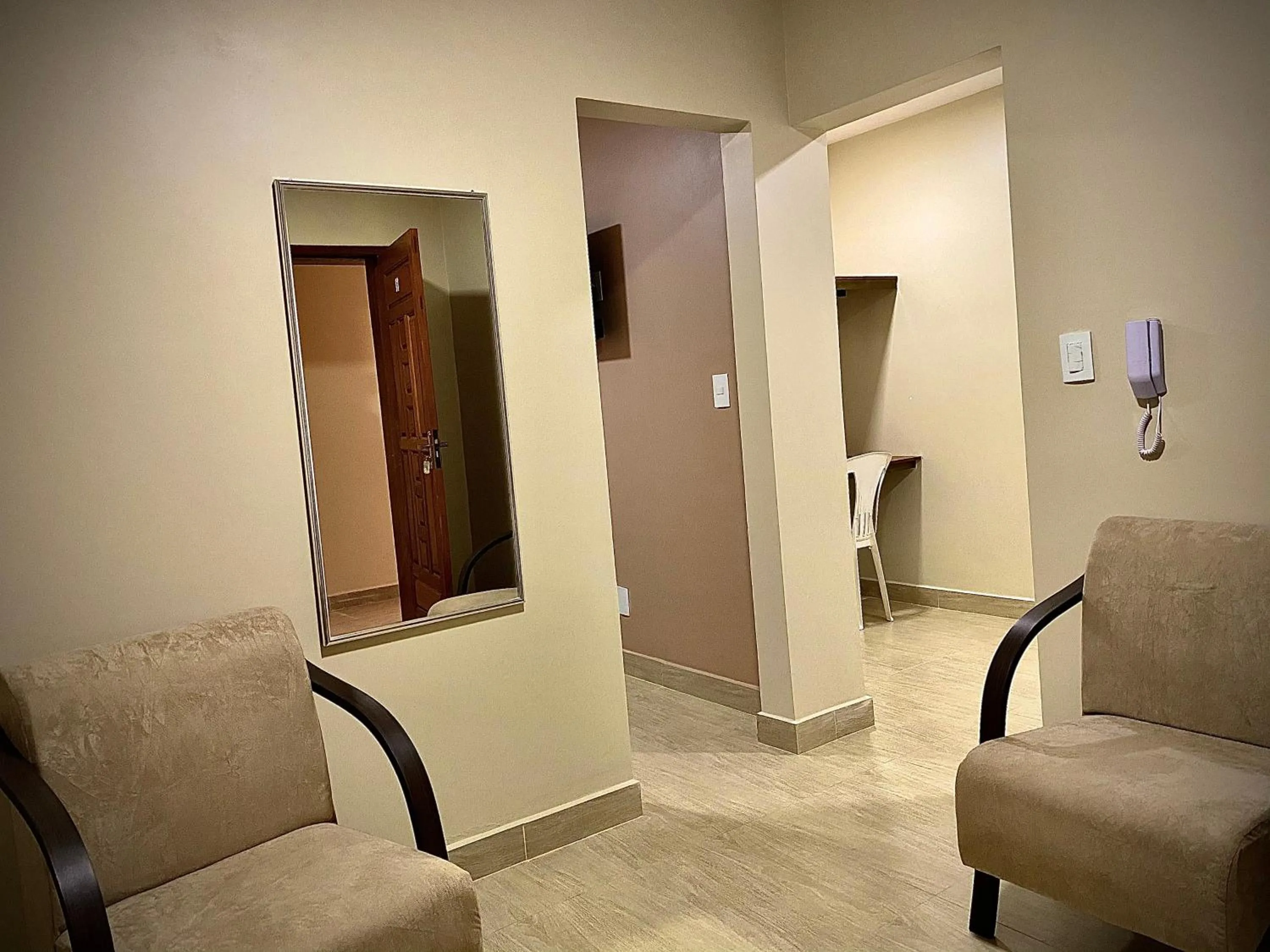 Living room in Terra D` Ouro Apart Hotel