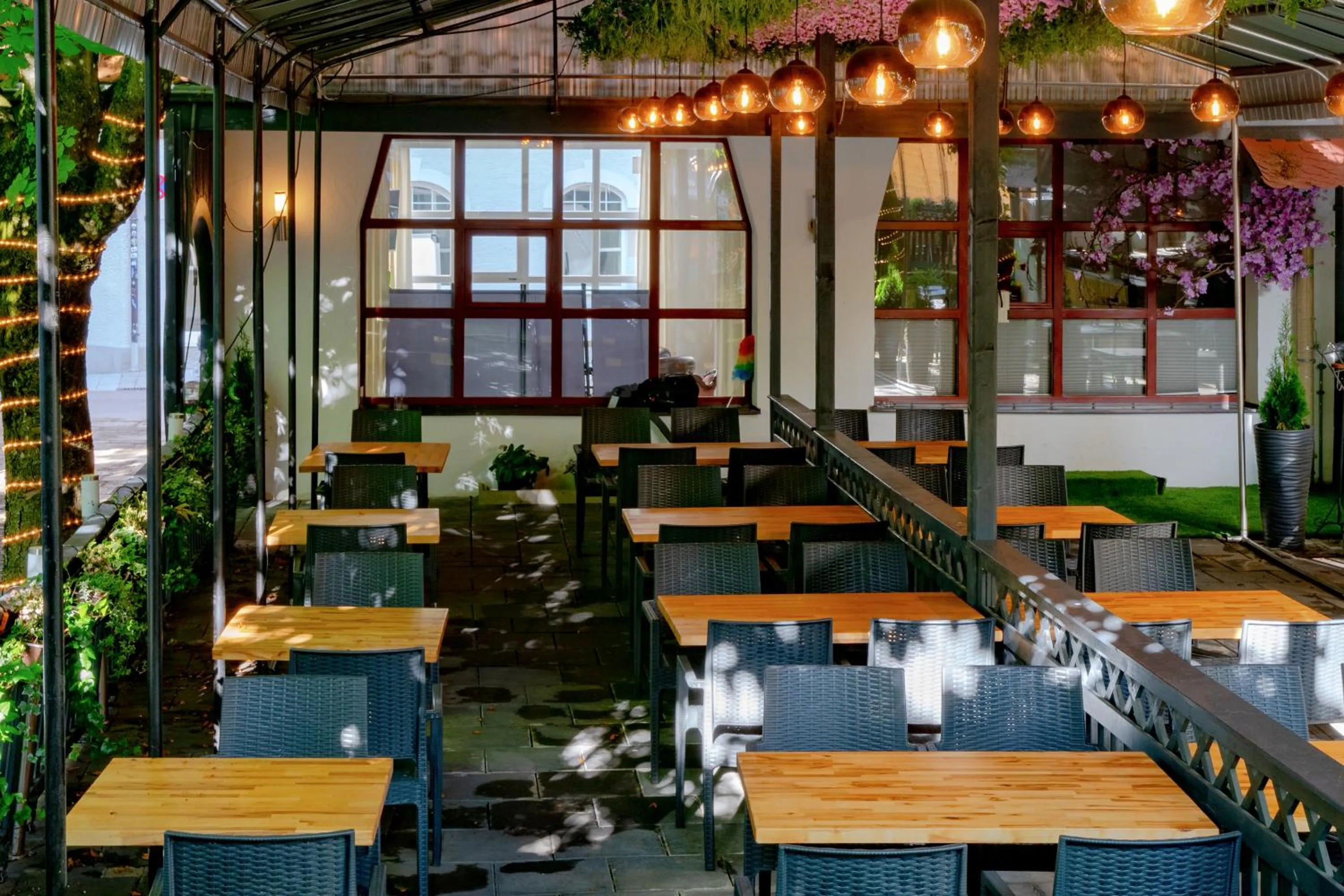 Restaurant/places to eat in Drexel´s Parkhotel