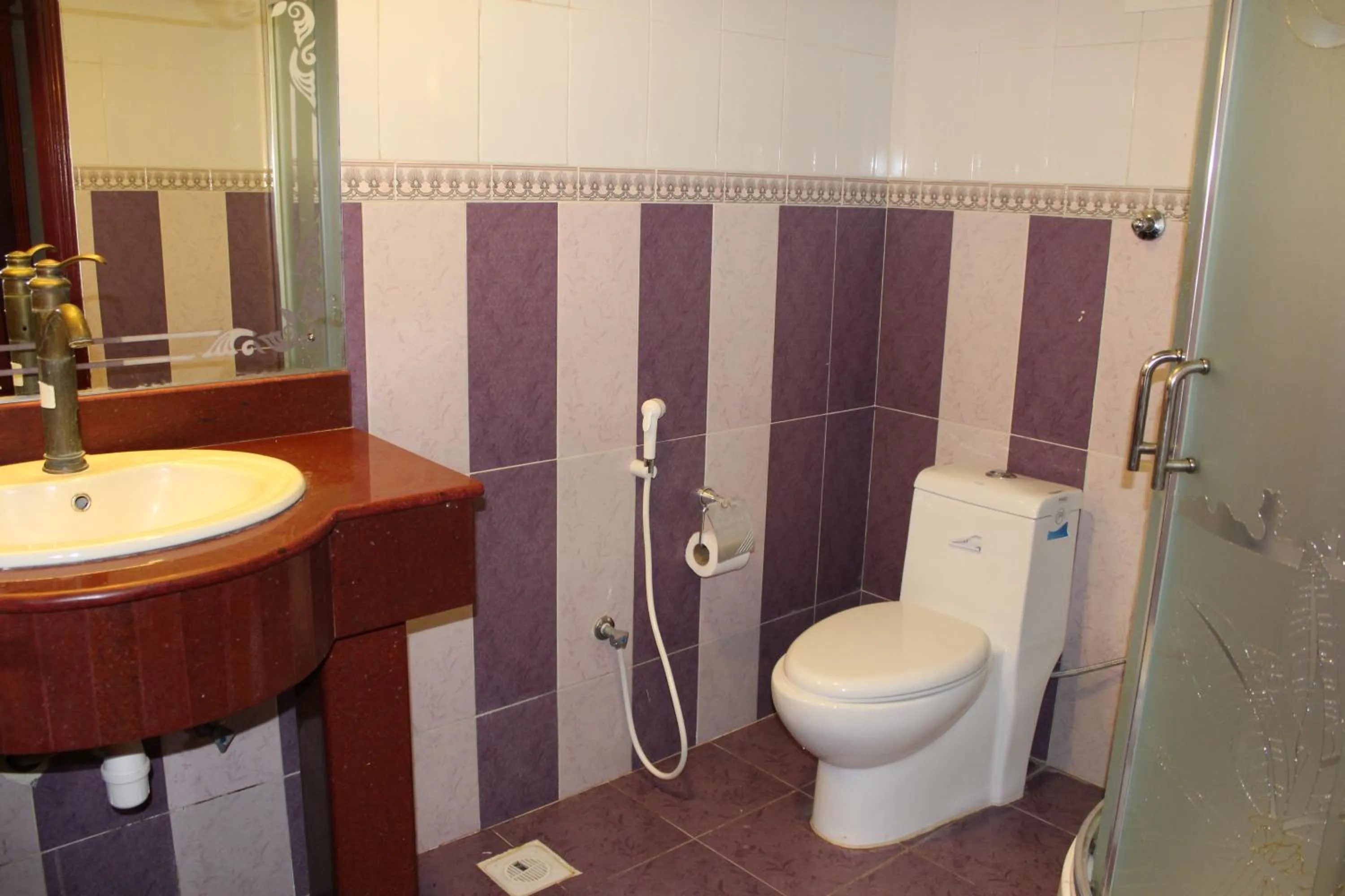 Bathroom in Al Jabal Hotel