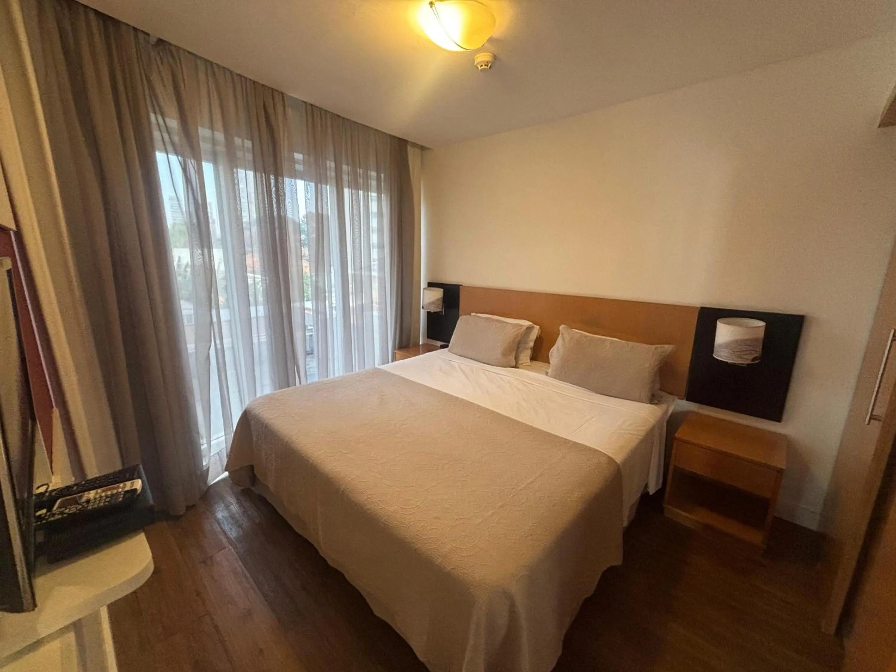 Bed in Flat Lindo ao lado Park Ibirapuera Av Paulista com garagem 103