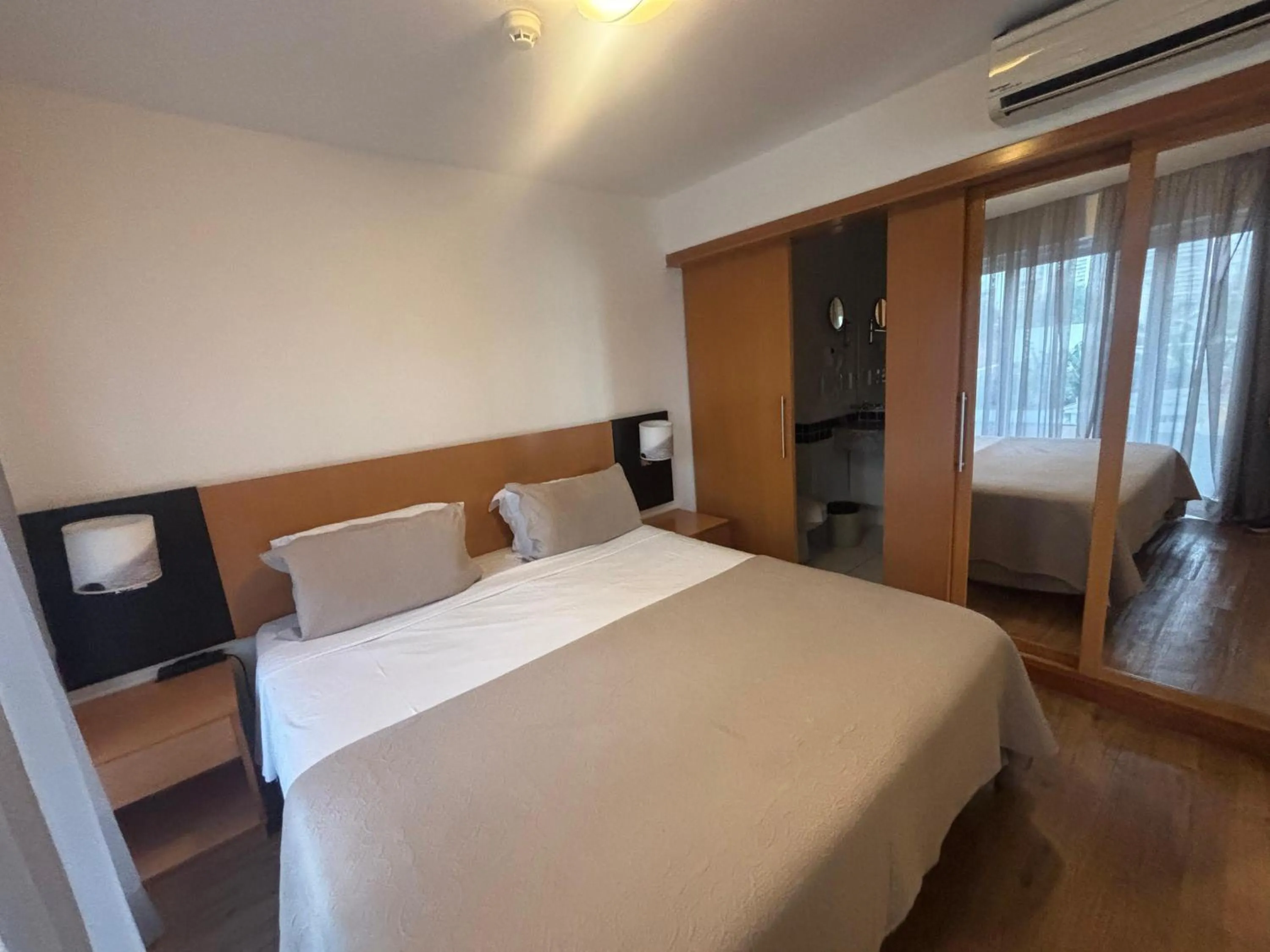 Bed in Flat Lindo ao lado Park Ibirapuera Av Paulista com garagem 103