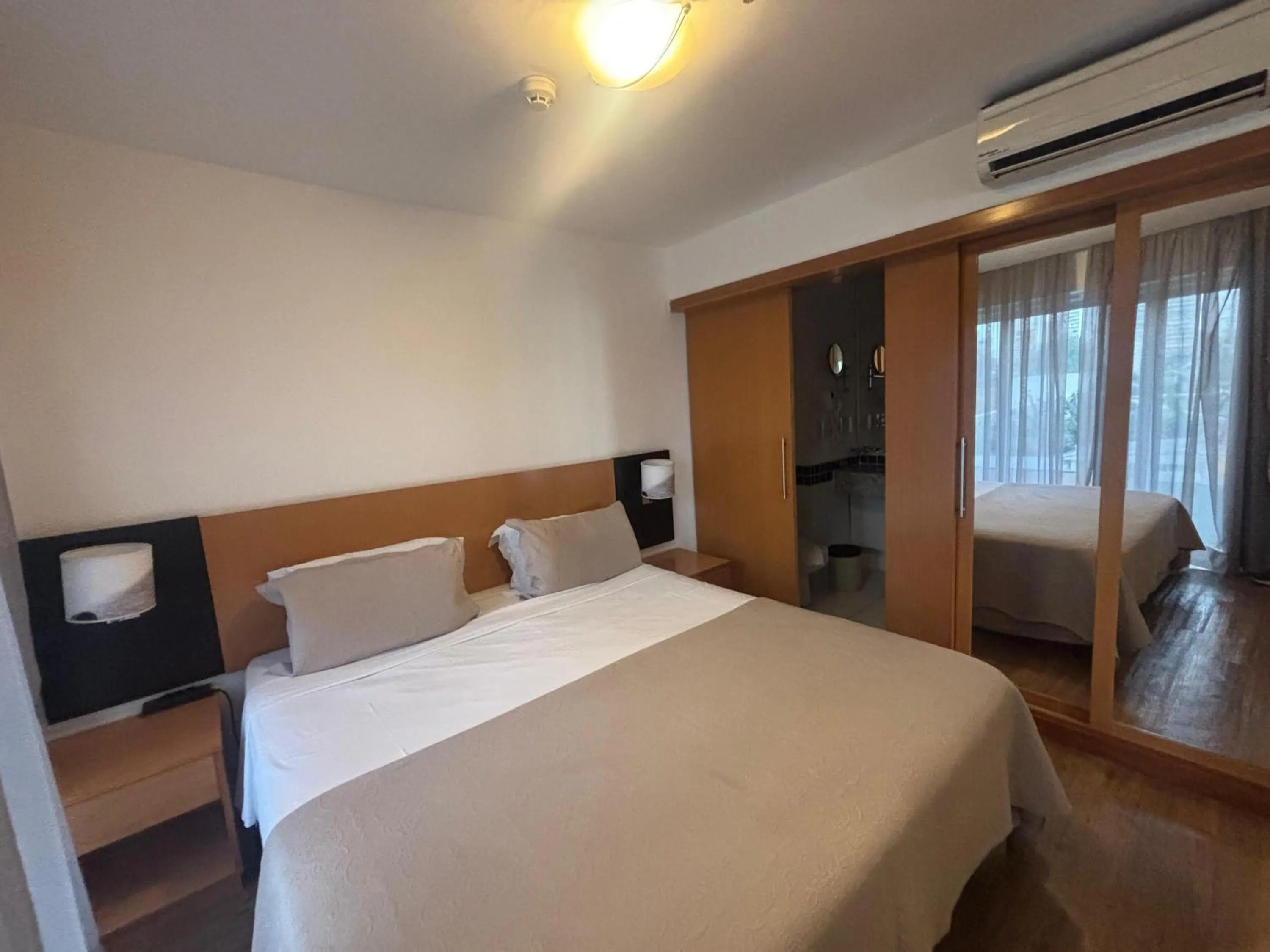 Bed in Flat Lindo ao lado Park Ibirapuera Av Paulista com garagem 103