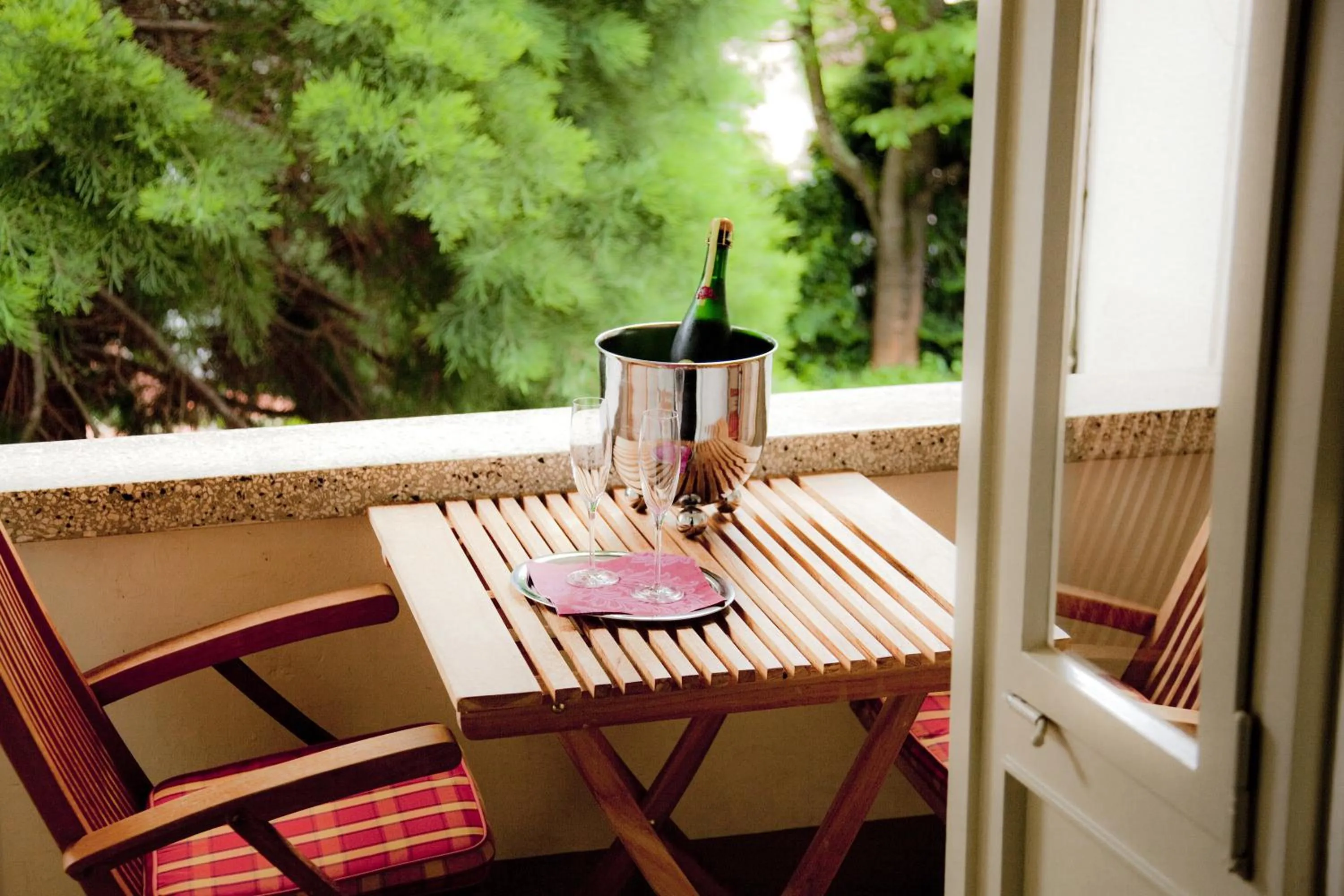 View (from property/room) in Ringhotel Bömers Mosel Landhotel