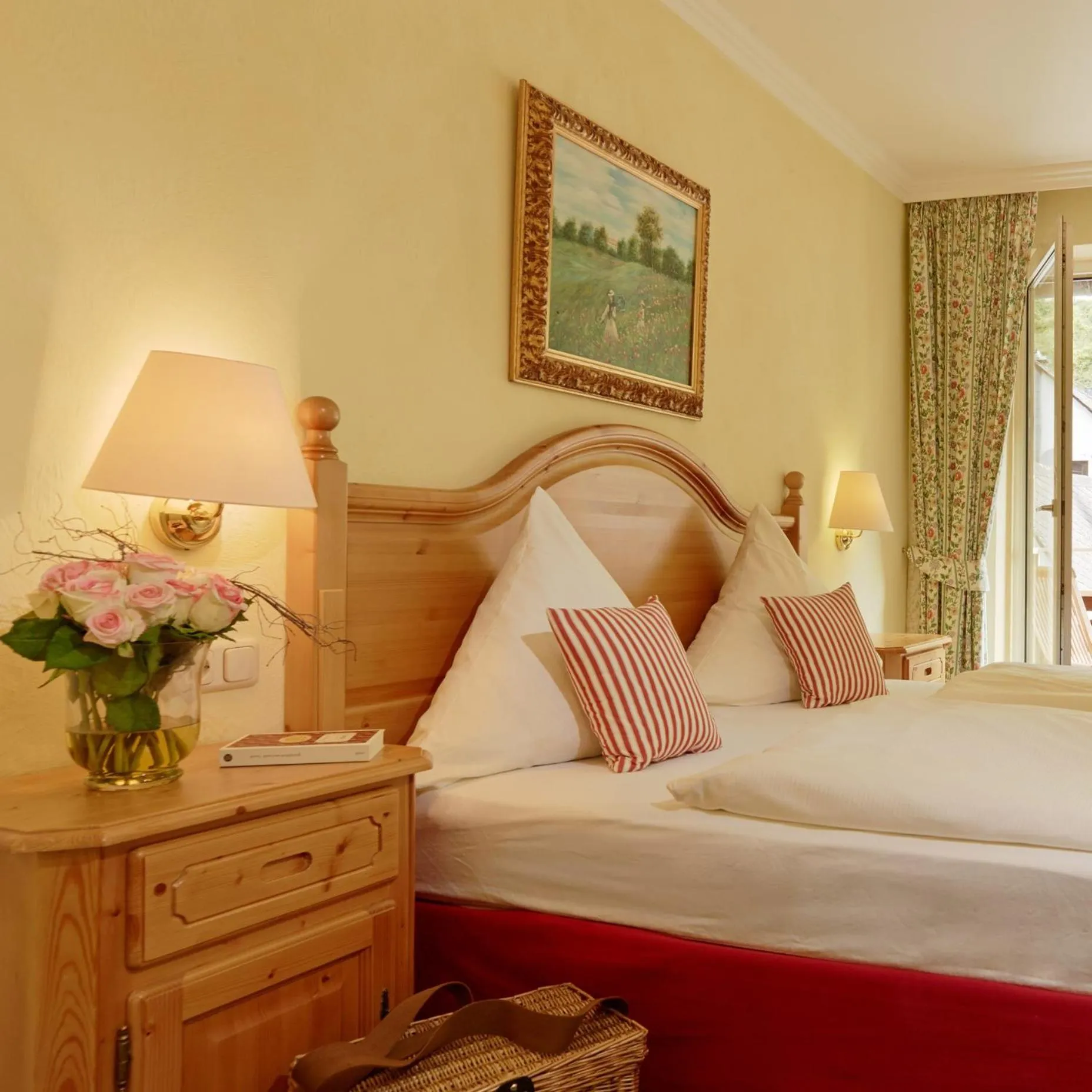 Bed in Ringhotel Bömers Mosel Landhotel