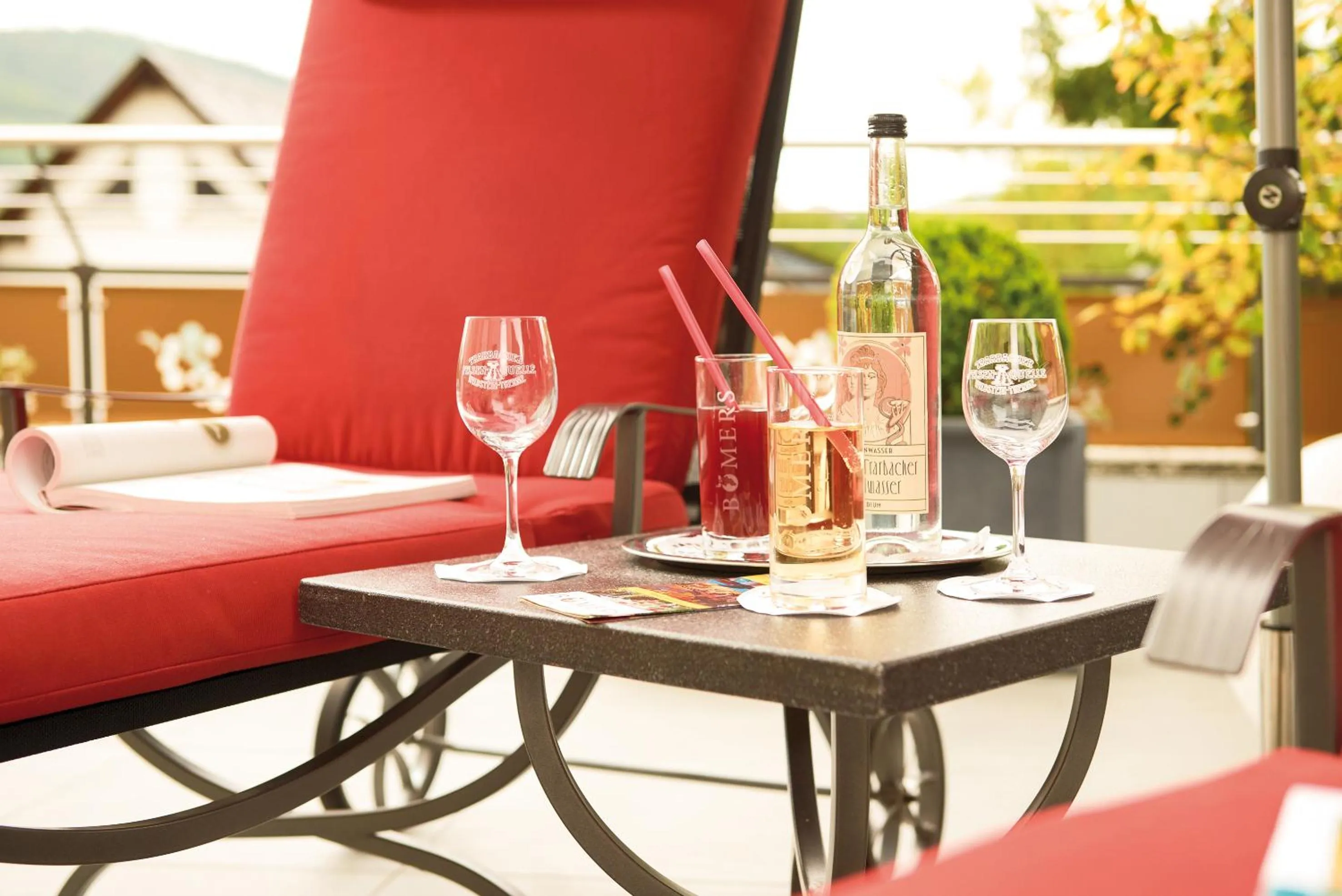 Balcony/Terrace in Ringhotel Bömers Mosel Landhotel