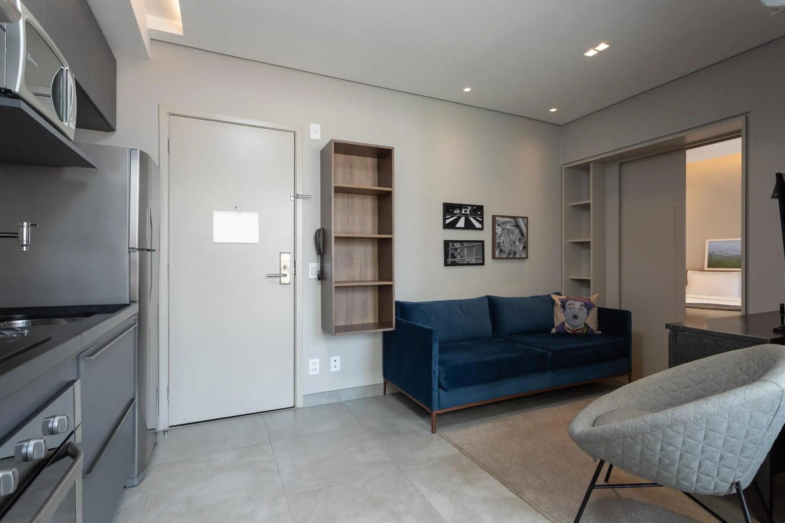 Living room in Charlie Cobogó Pinheiros