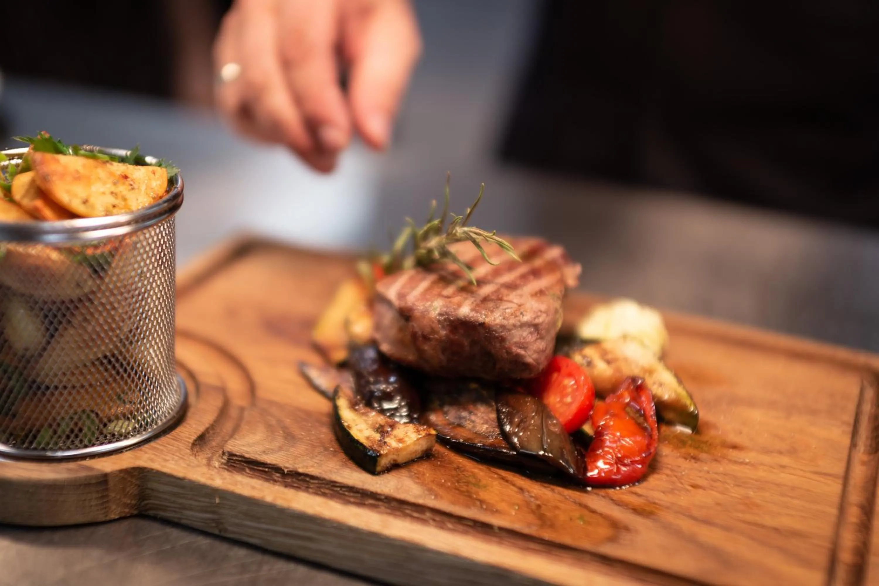 Food in Hotel-Gasthof Höttl