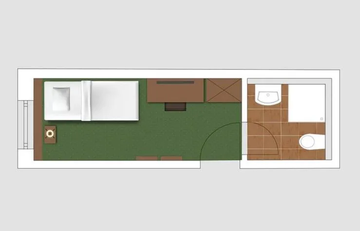 Floor plan in Hotel-Gasthof Höttl