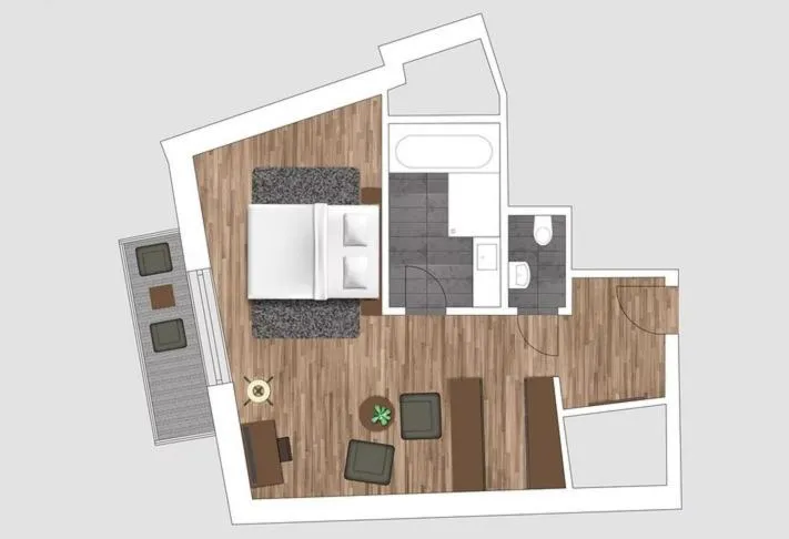 Floor plan in Hotel-Gasthof Höttl