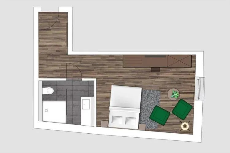 Floor plan in Hotel-Gasthof Höttl