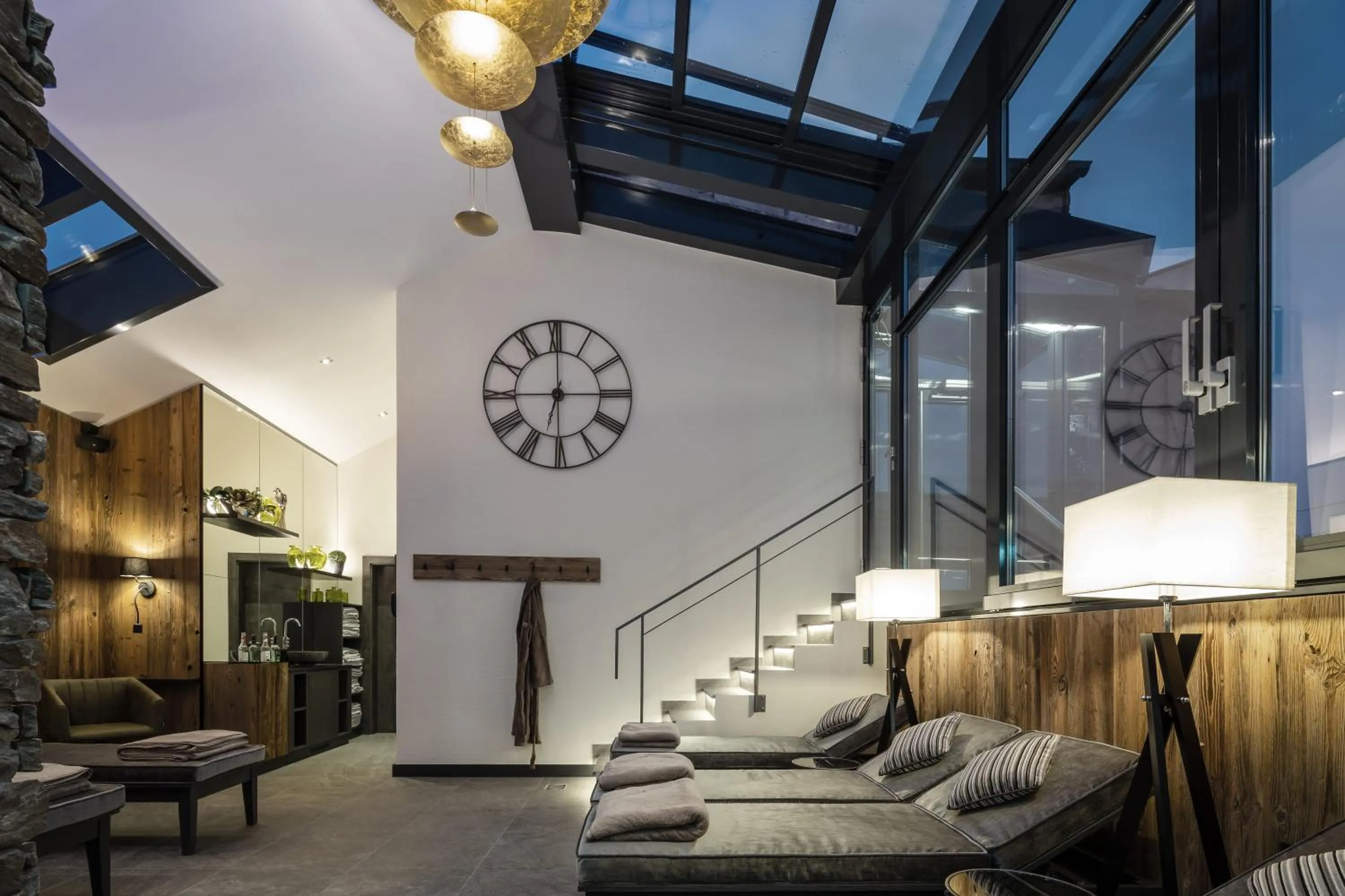 Spa and wellness centre/facilities in Hotel-Gasthof Höttl