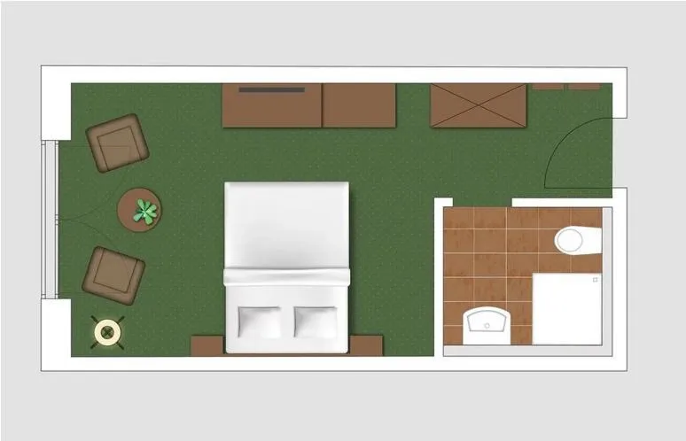Floor plan in Hotel-Gasthof Höttl