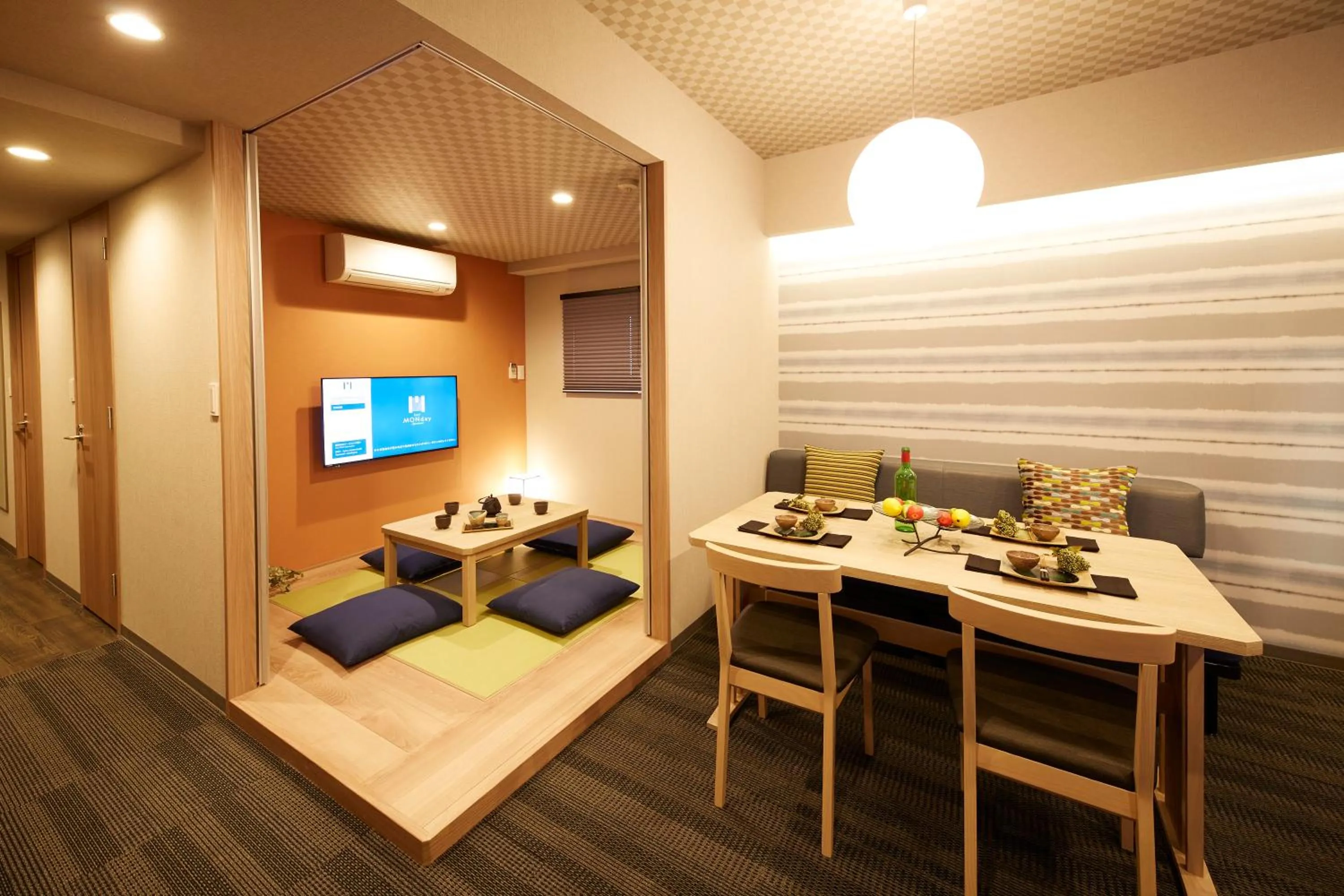 Photo of the whole room in MONday Apart Premium AKIHABARA ASAKUSABASHI Sta.