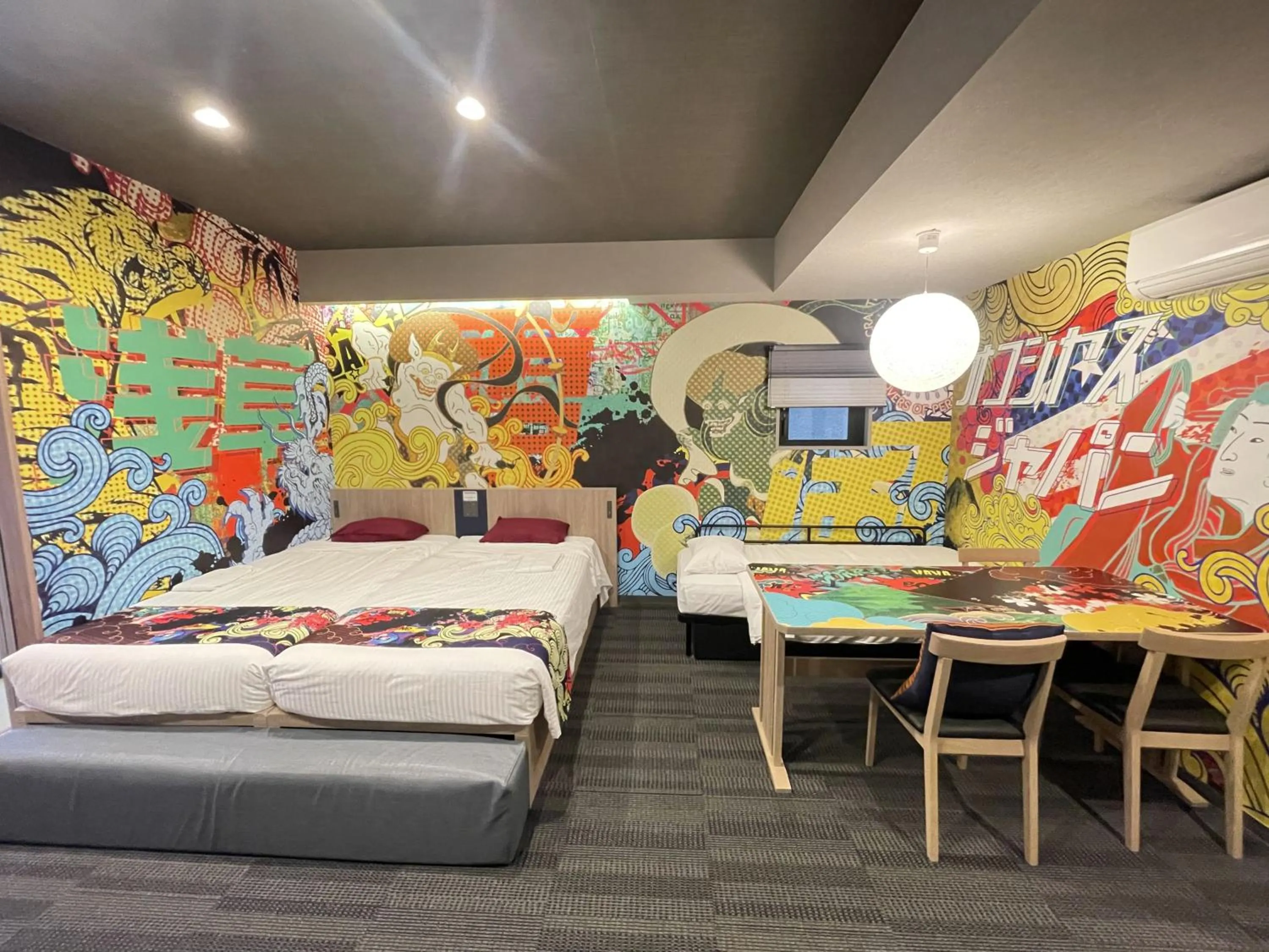 Photo of the whole room, Bed in MONday Apart Premium AKIHABARA ASAKUSABASHI Sta.