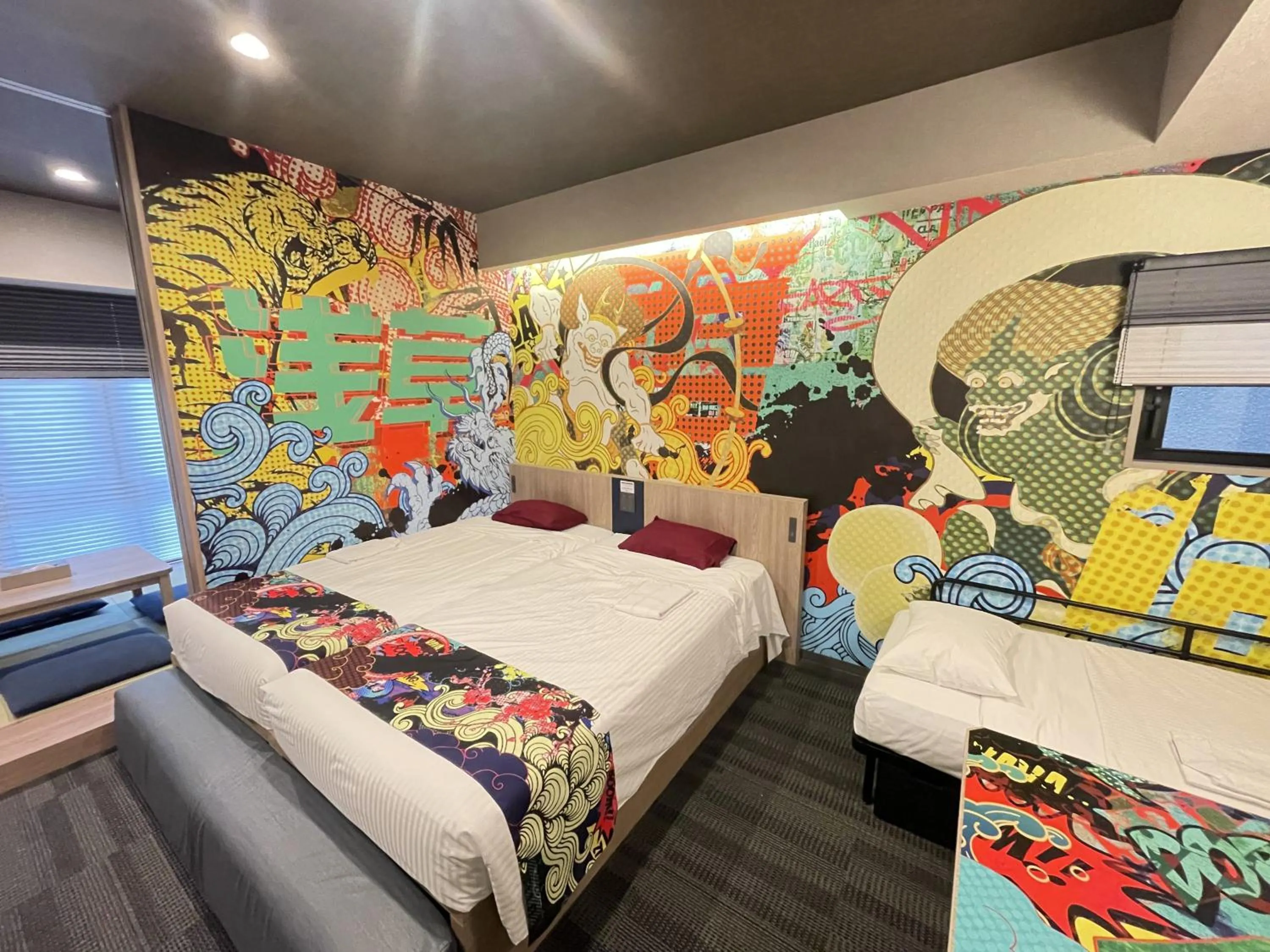 Bed in MONday Apart Premium AKIHABARA ASAKUSABASHI Sta.