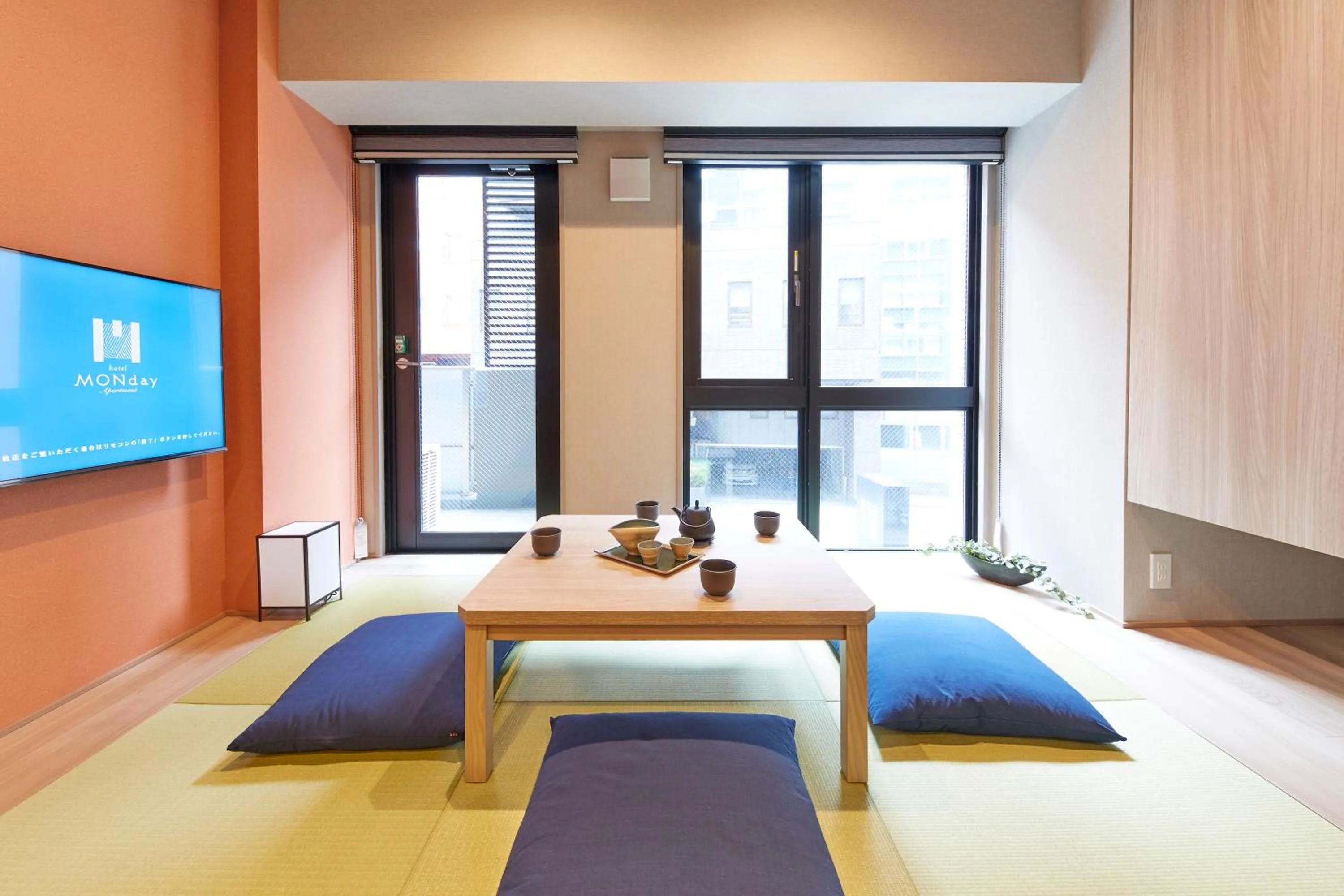 Photo of the whole room in MONday Apart Premium AKIHABARA ASAKUSABASHI Sta.