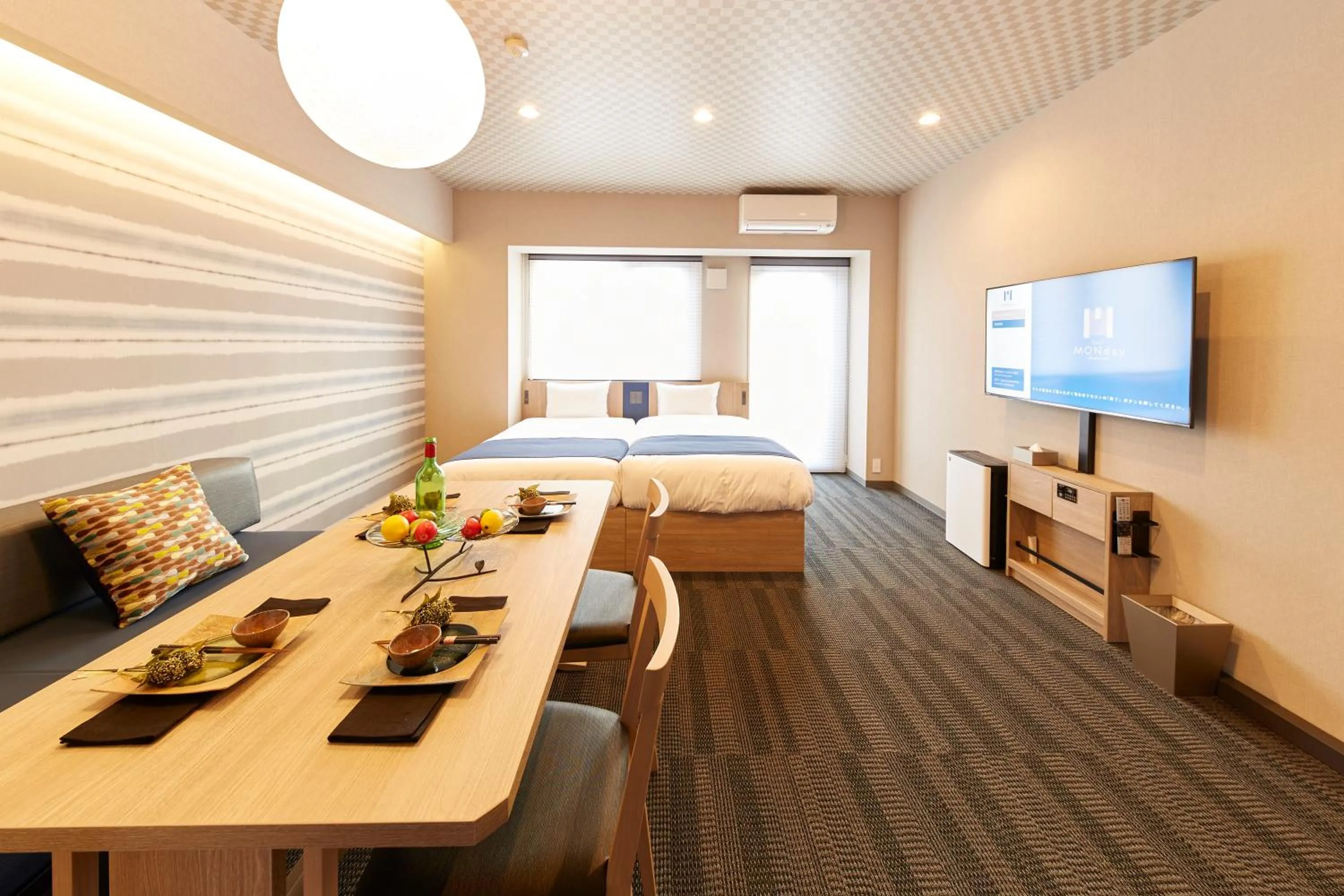 Photo of the whole room in MONday Apart Premium AKIHABARA ASAKUSABASHI Sta.