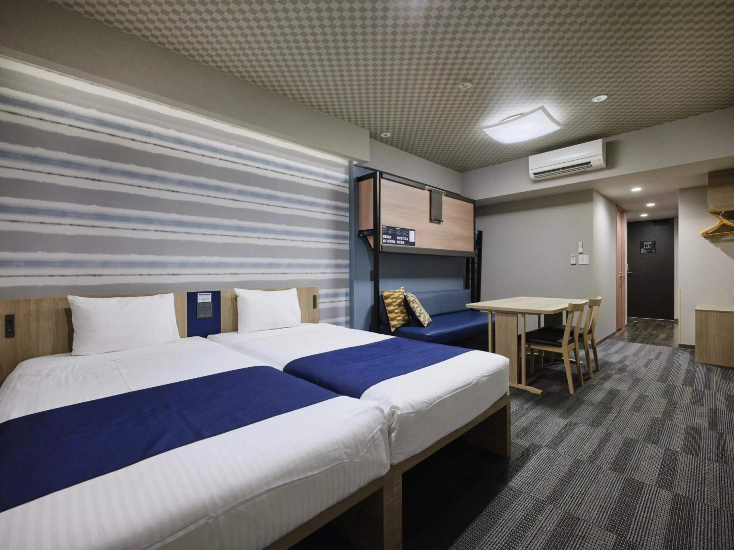 Bed in MONday Apart Premium AKIHABARA ASAKUSABASHI Sta.