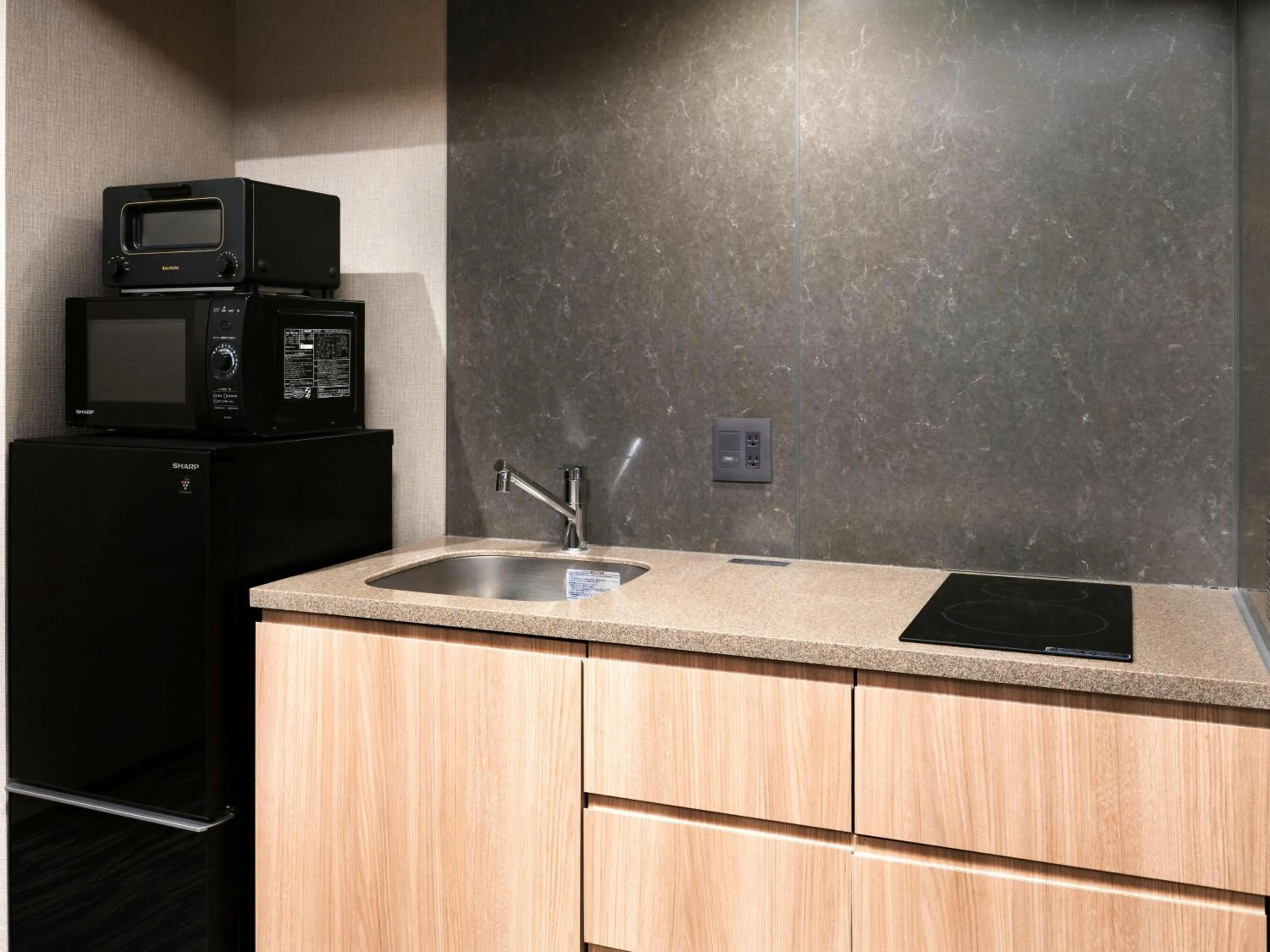 Kitchen or kitchenette in MONday Apart Premium AKIHABARA